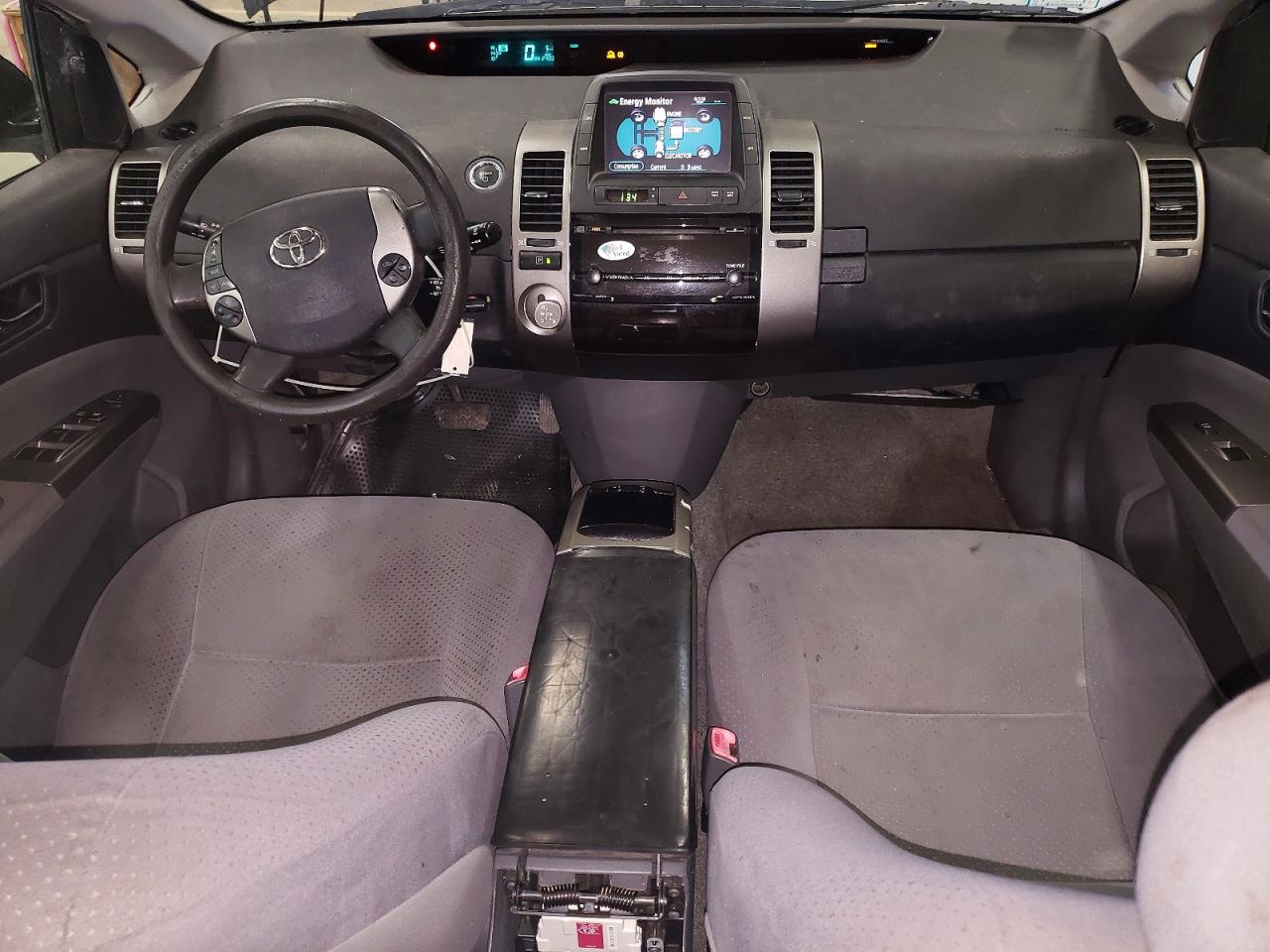 2008 Toyota Prius Black vin: JTDKB20U987706789
