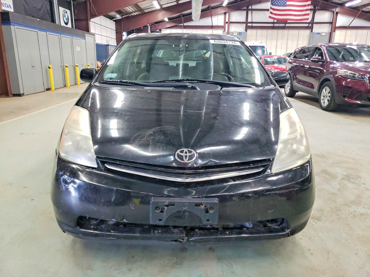 2008 Toyota Prius Black vin: JTDKB20U987706789