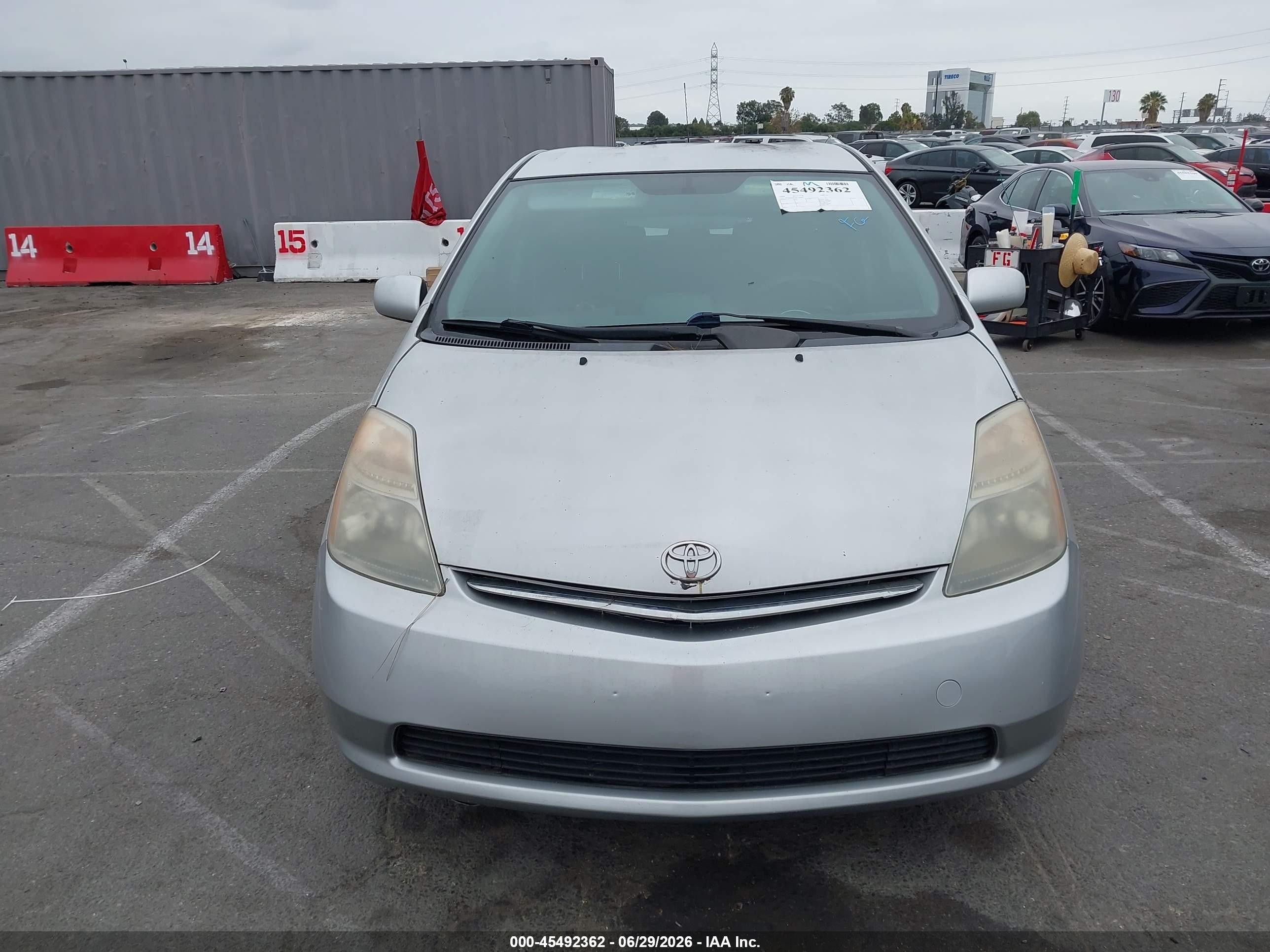 2008 Toyota Prius Серебряный vin: JTDKB20U987724483