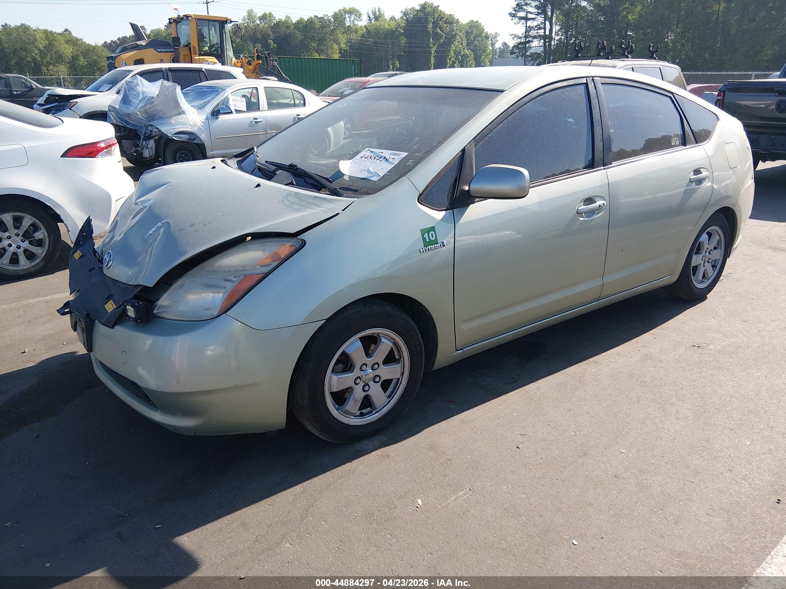 2008 Toyota Prius   Green vin: JTDKB20U987732891