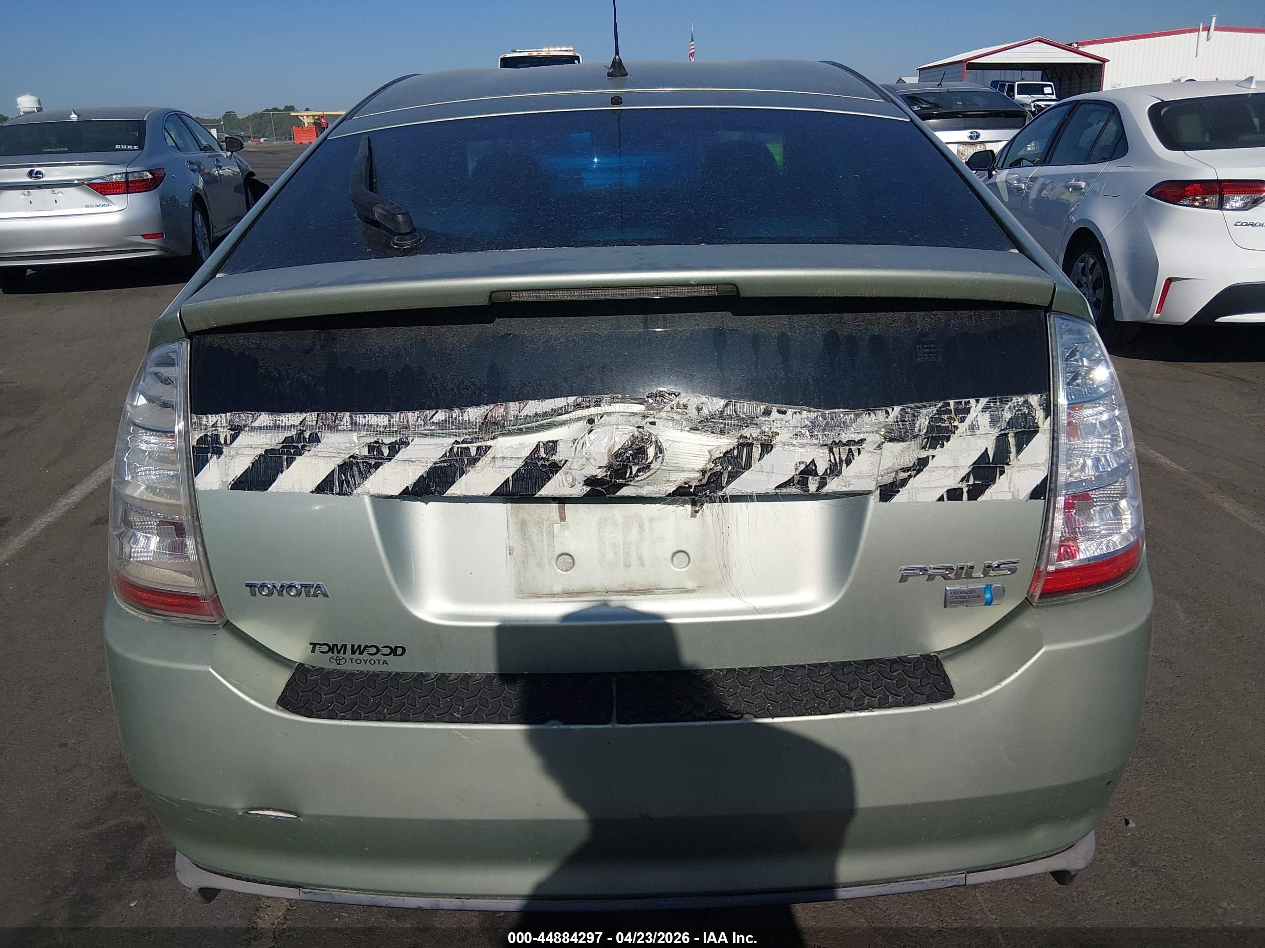 2008 Toyota Prius   Green vin: JTDKB20U987732891