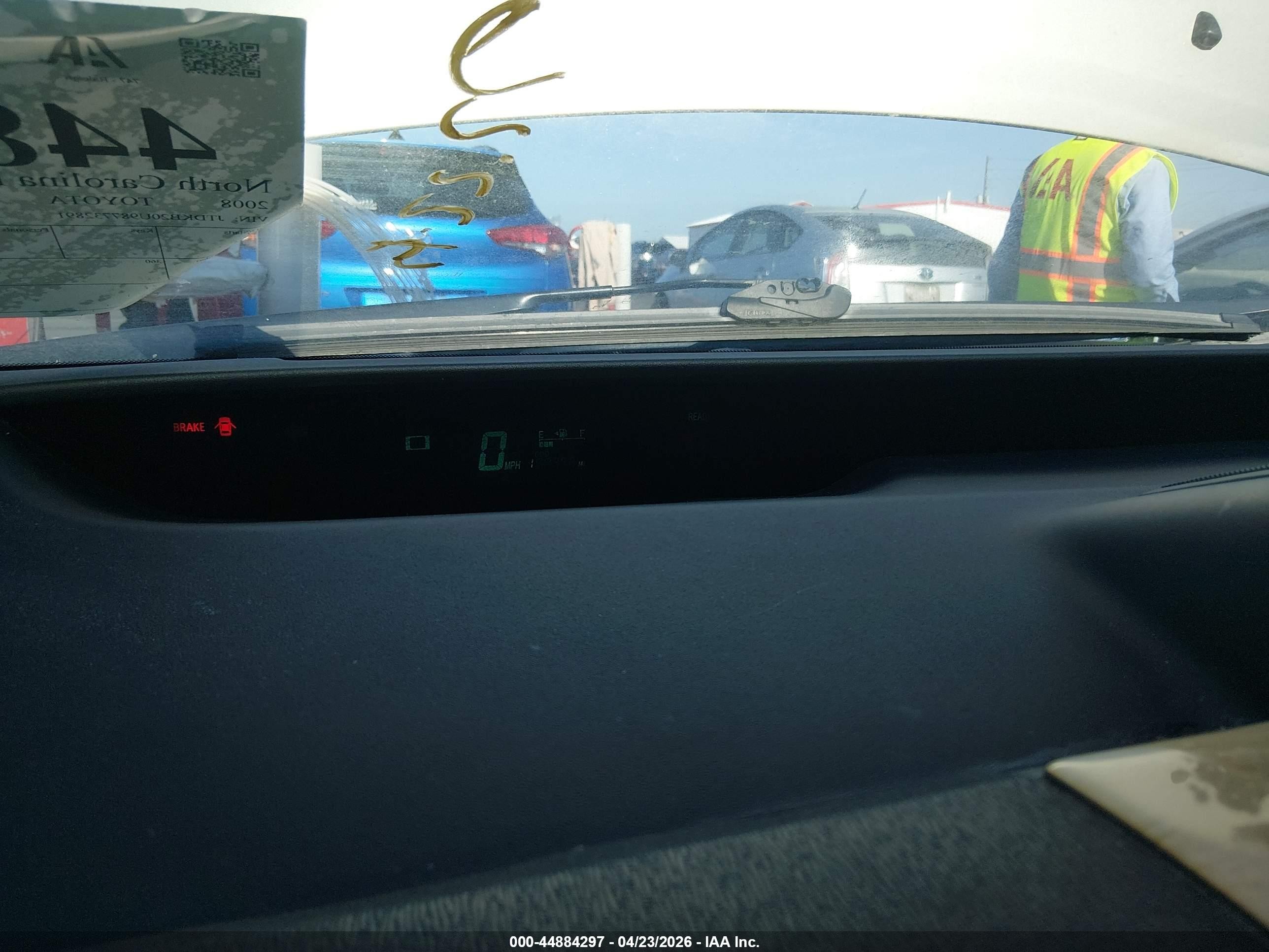 2008 Toyota Prius   Green vin: JTDKB20U987732891