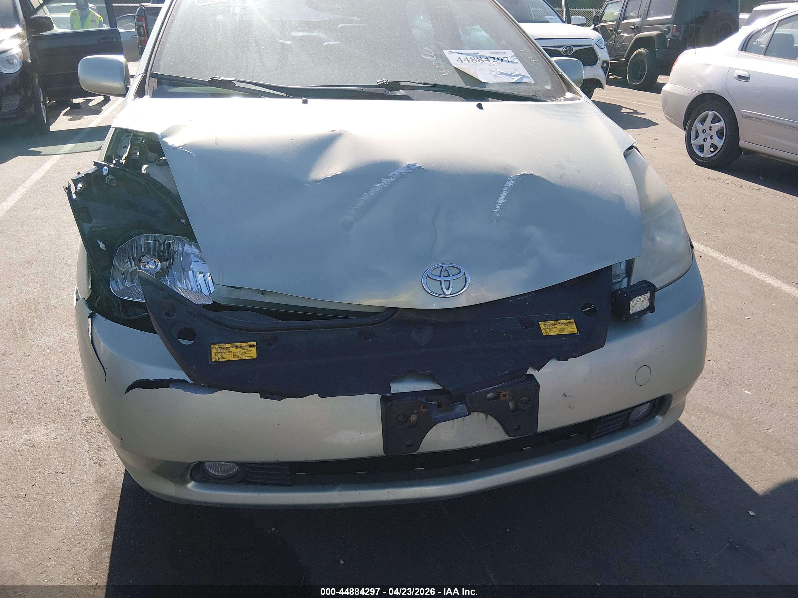 2008 Toyota Prius   Green vin: JTDKB20U987732891