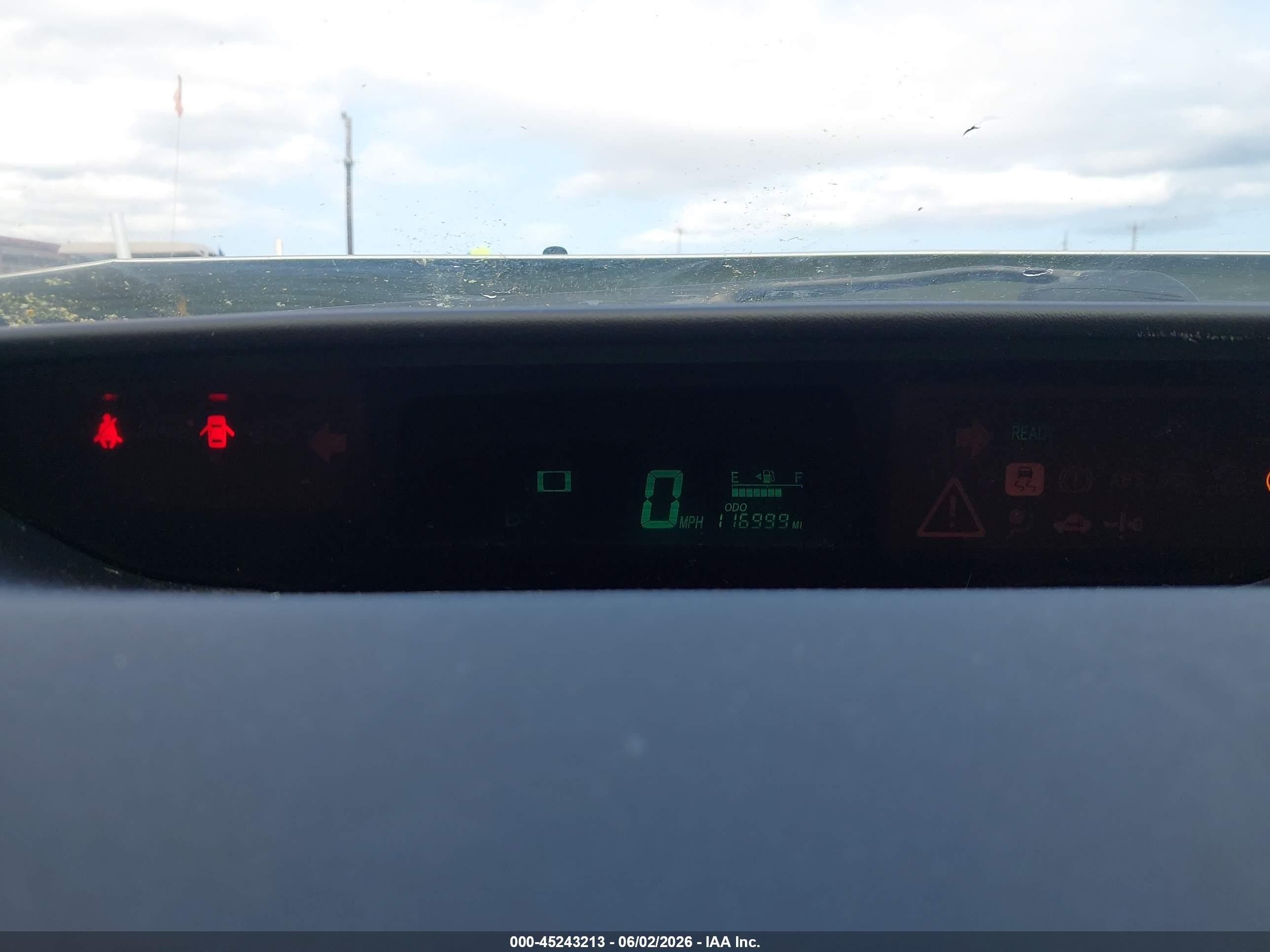 2008 Toyota Prius Standard/touring Green vin: JTDKB20U987743129
