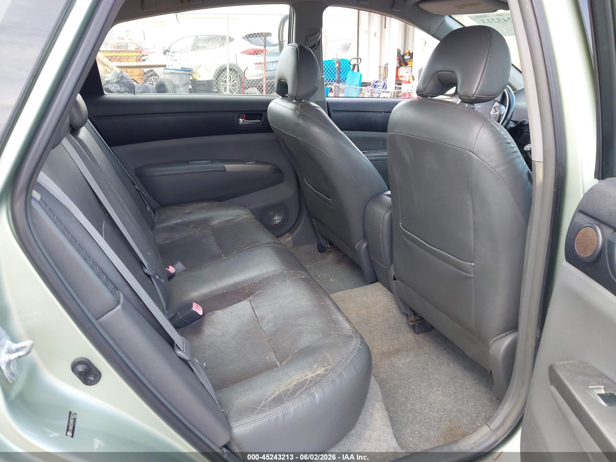 2008 Toyota Prius Standard/touring Green vin: JTDKB20U987743129