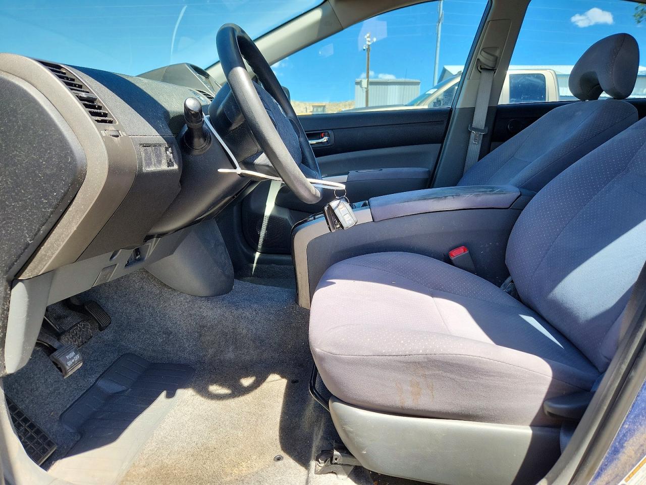 2008 Toyota Prius Base Blue vin: JTDKB20U987746547