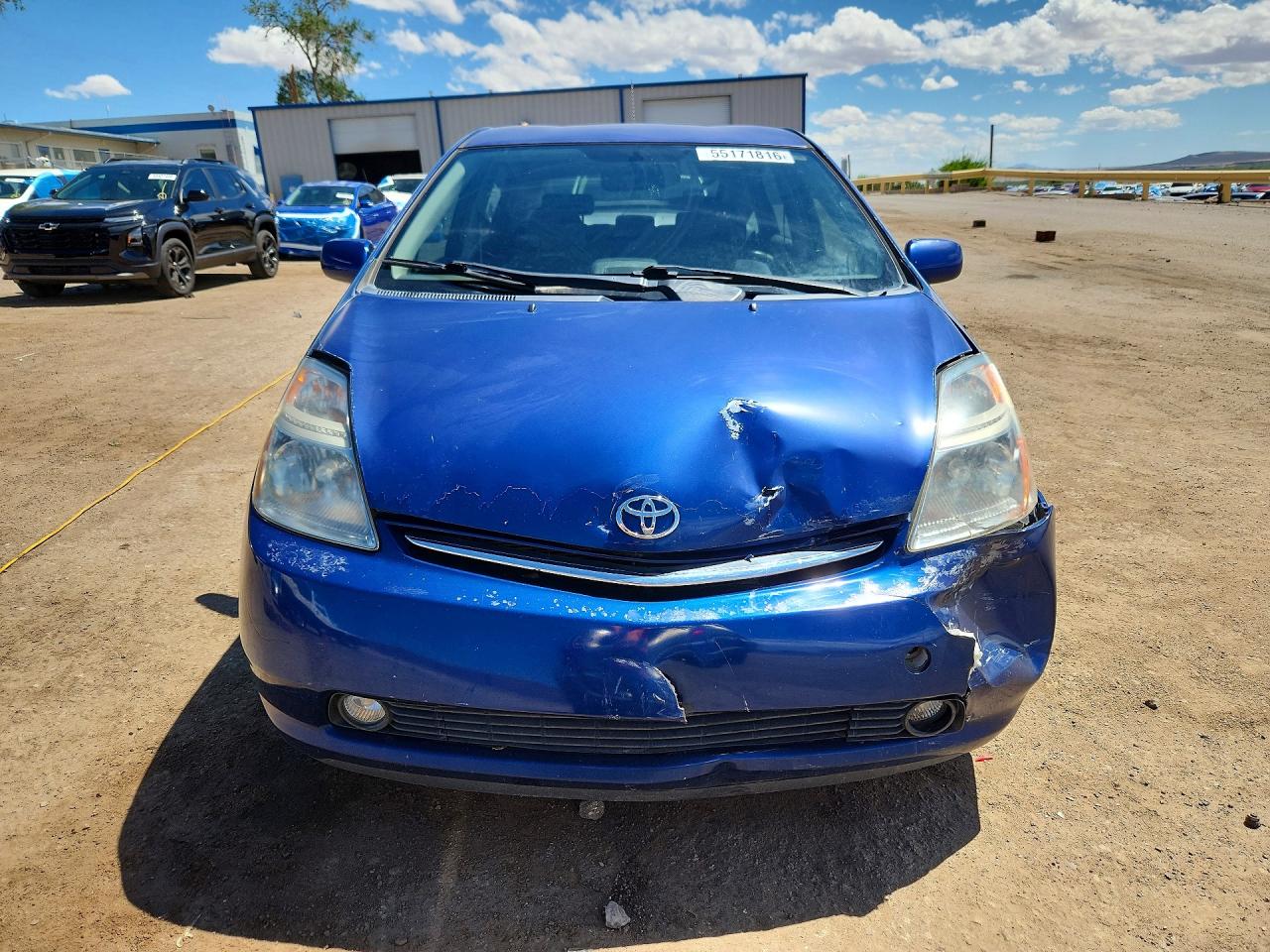 2008 Toyota Prius Base Blue vin: JTDKB20U987746547