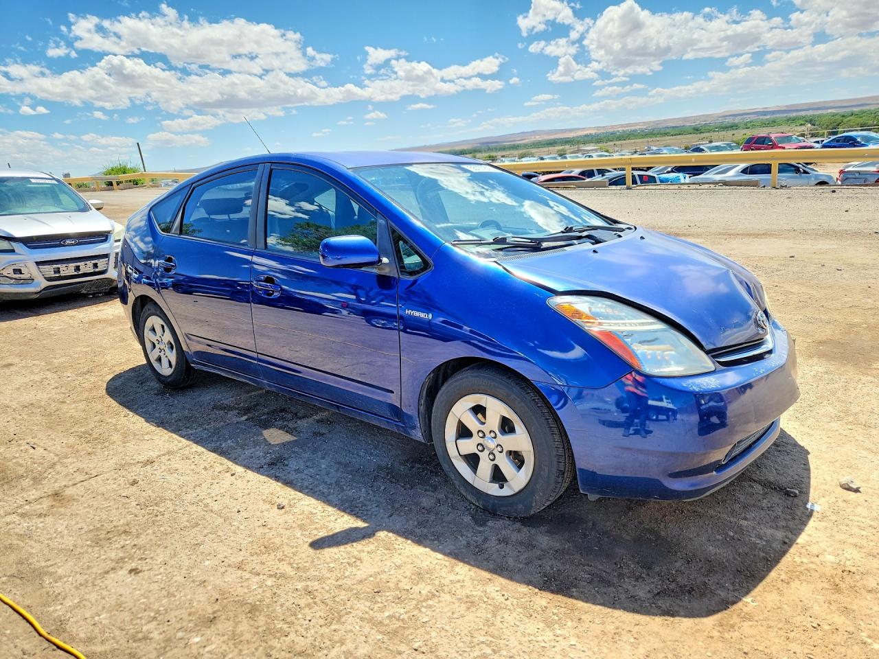 2008 Toyota Prius Base Blue vin: JTDKB20U987746547