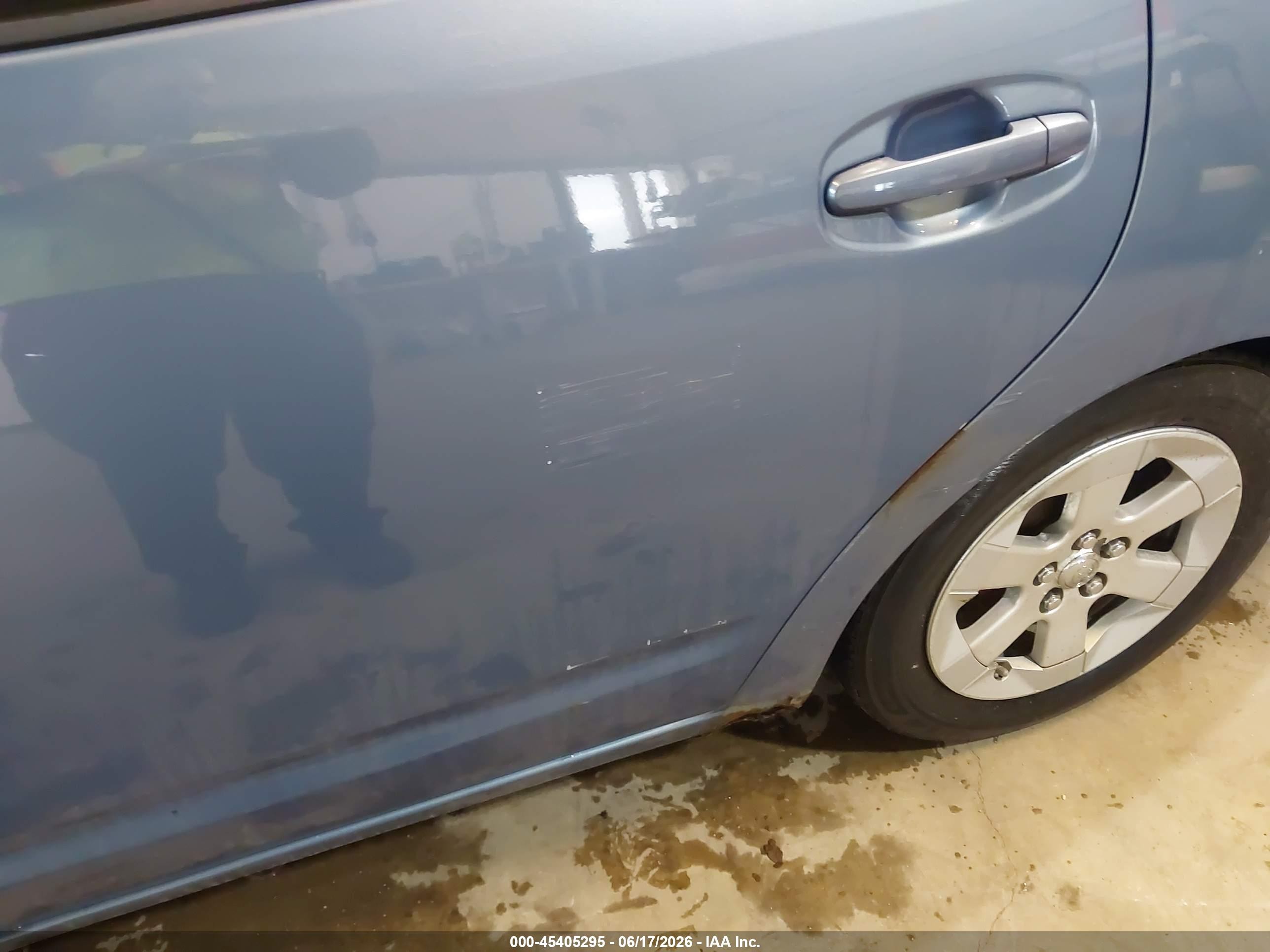 2008 Toyota Prius   Синий vin: JTDKB20U987764319