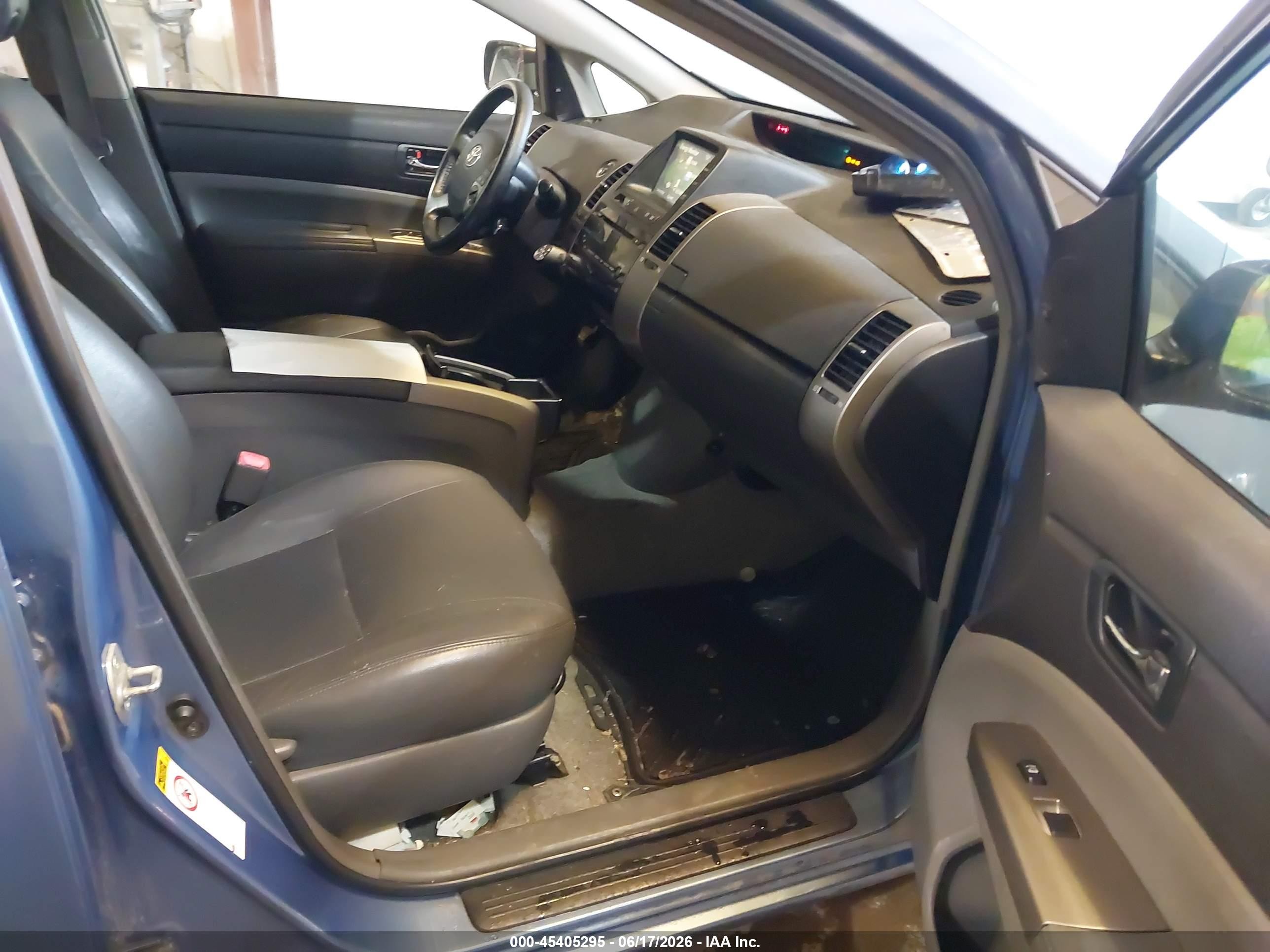 2008 Toyota Prius   Синий vin: JTDKB20U987764319