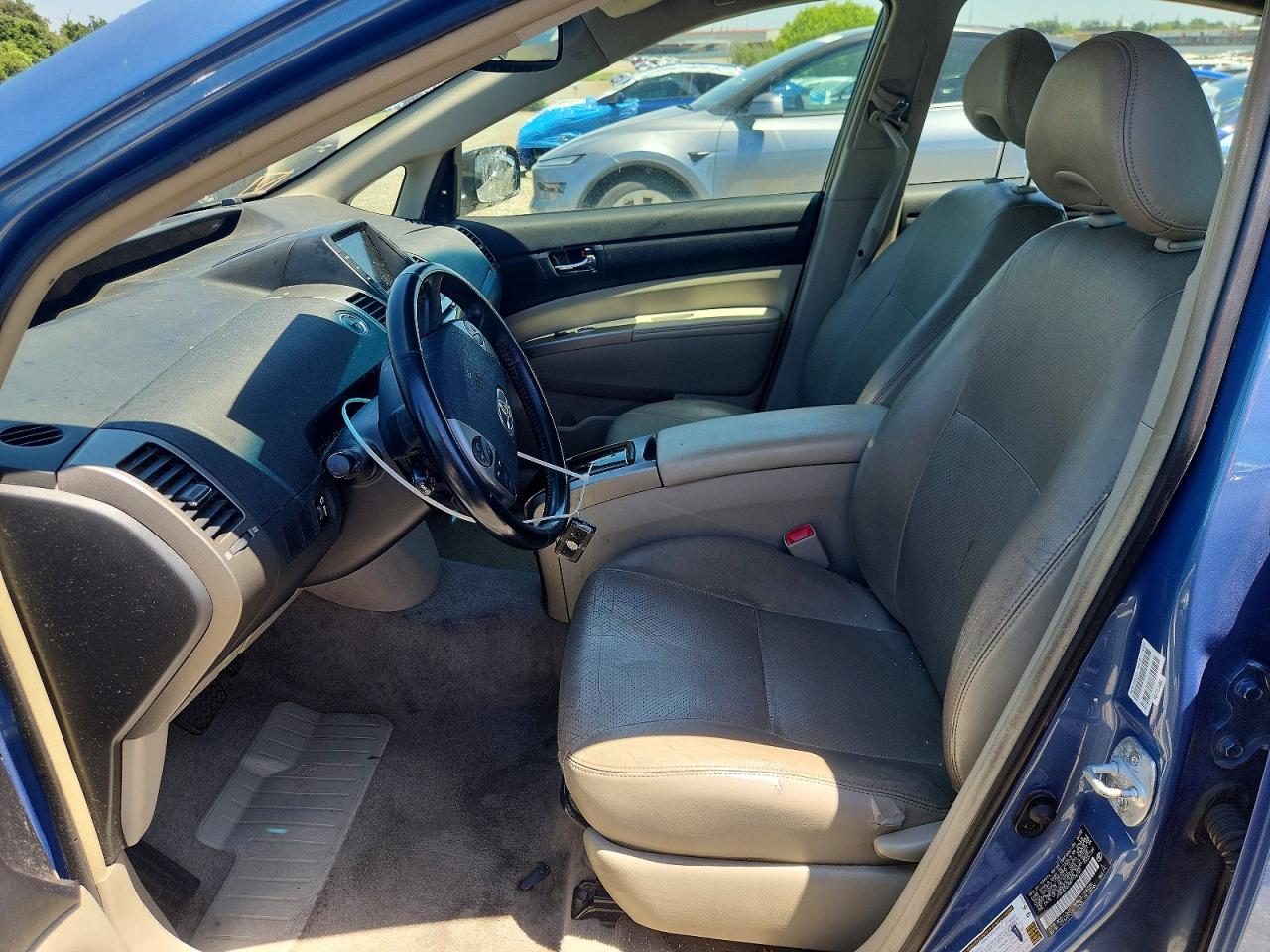 2008 Toyota Prius Touring Blue vin: JTDKB20U987776180