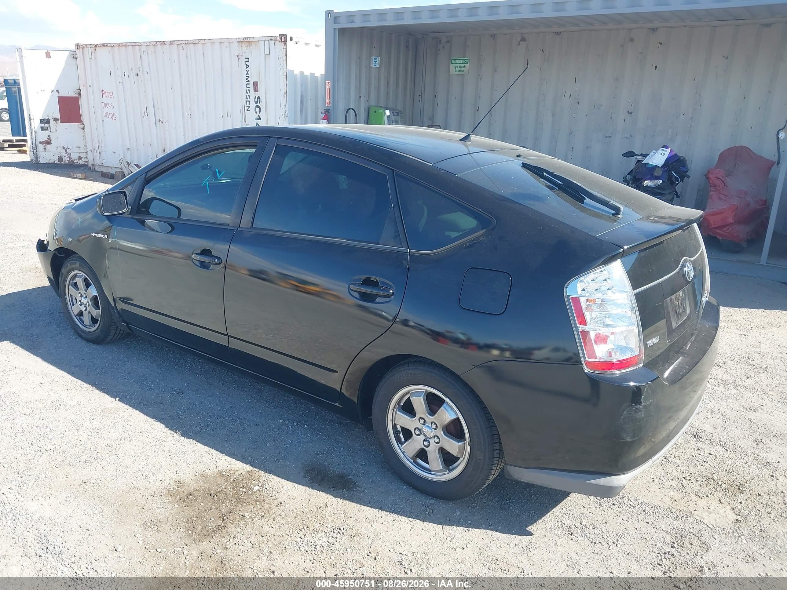 2008 Toyota Prius   Black vin: JTDKB20U987787714