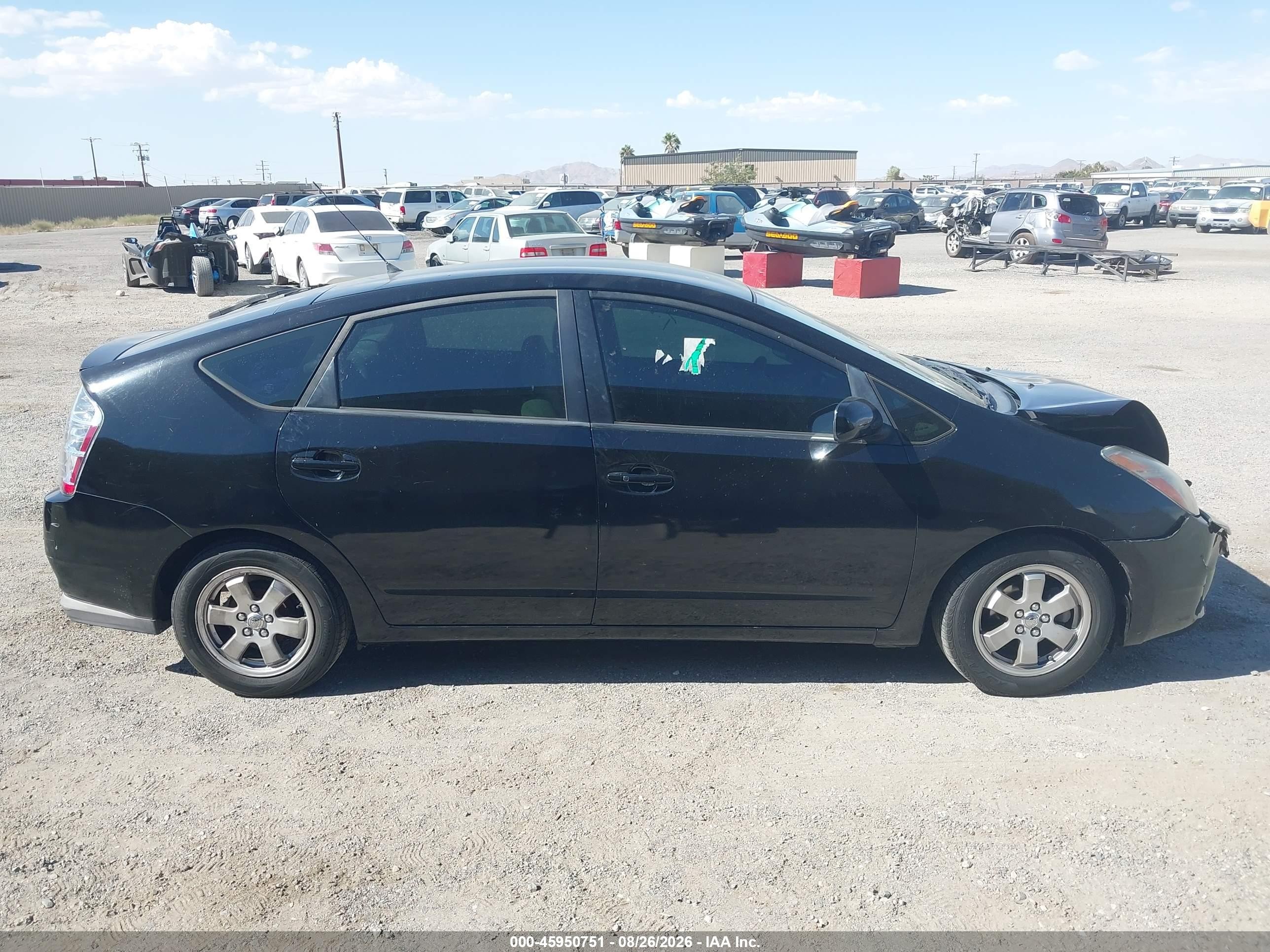 2008 Toyota Prius   Black vin: JTDKB20U987787714