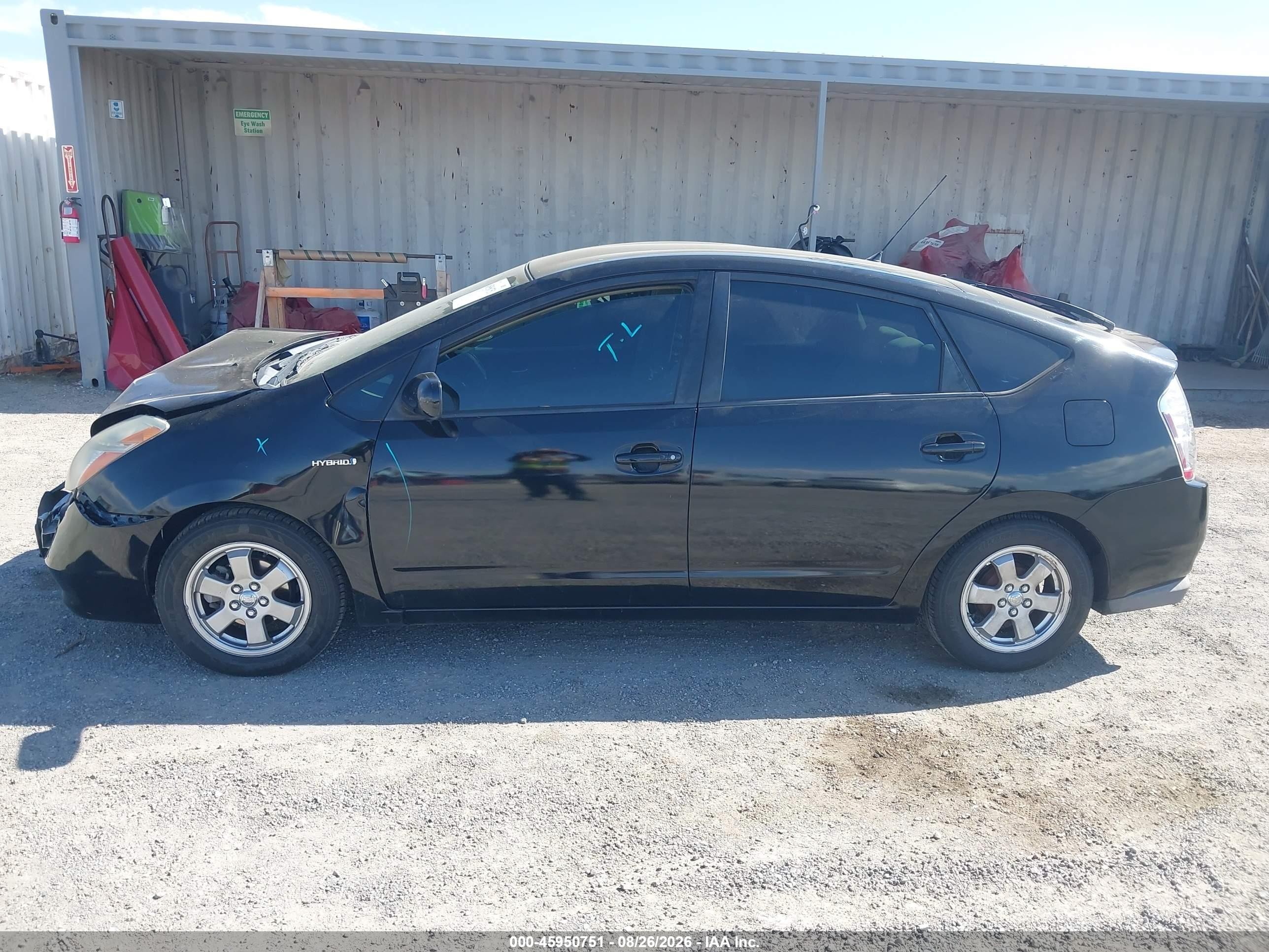 2008 Toyota Prius   Black vin: JTDKB20U987787714