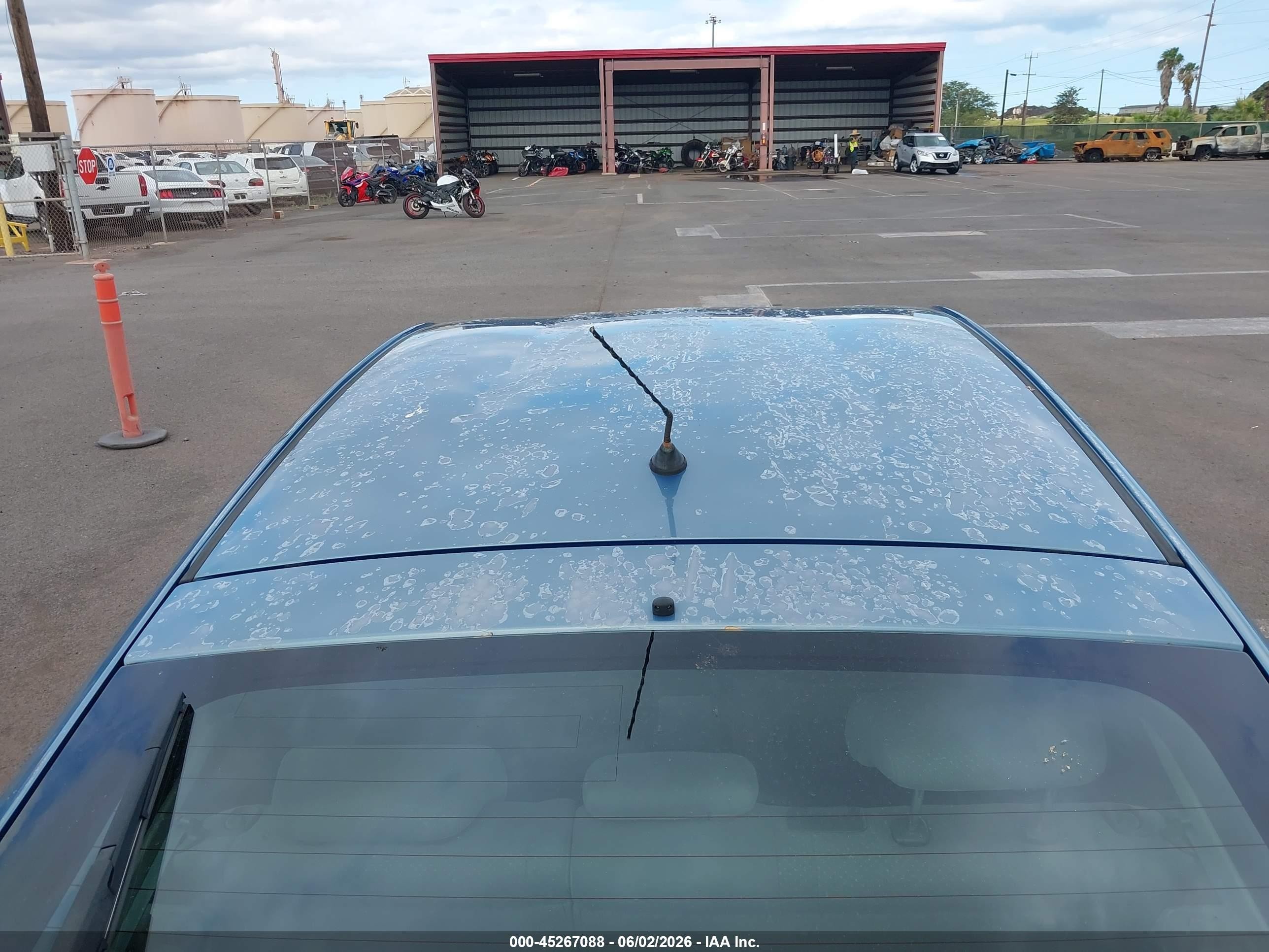 2008 Toyota Prius   Blue vin: JTDKB20U987802969