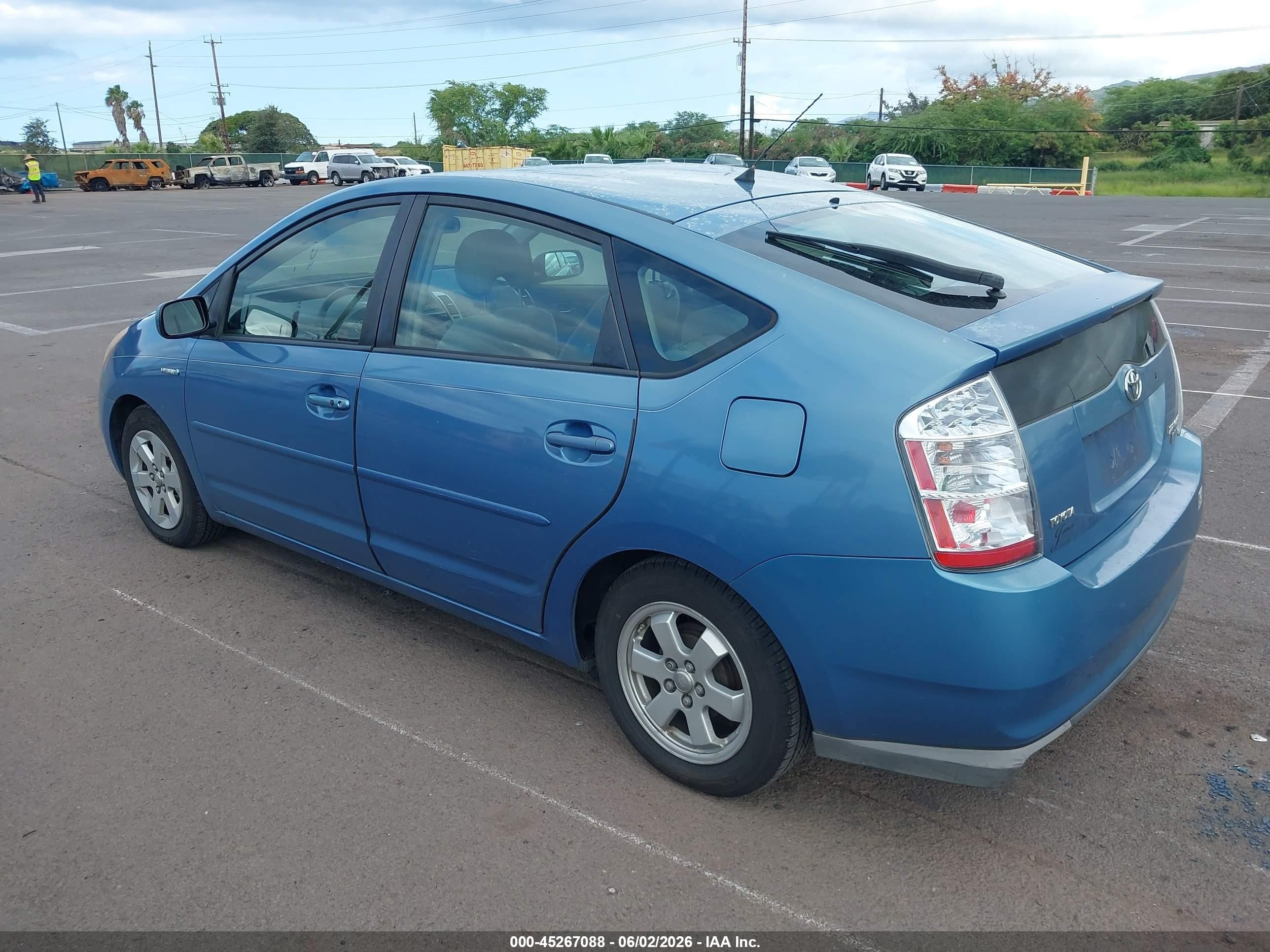 2008 Toyota Prius   Blue vin: JTDKB20U987802969