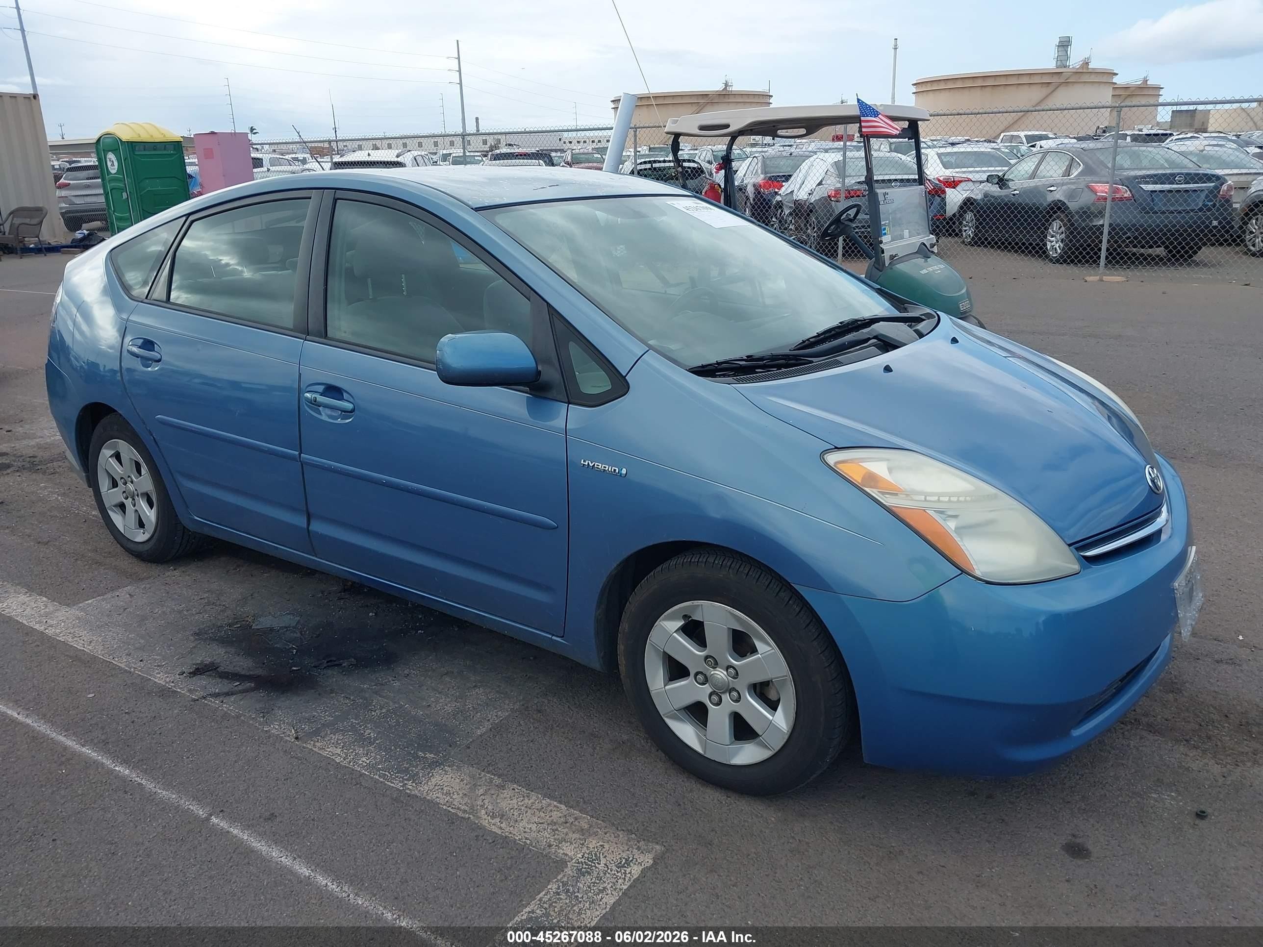 2008 Toyota Prius   Blue vin: JTDKB20U987802969
