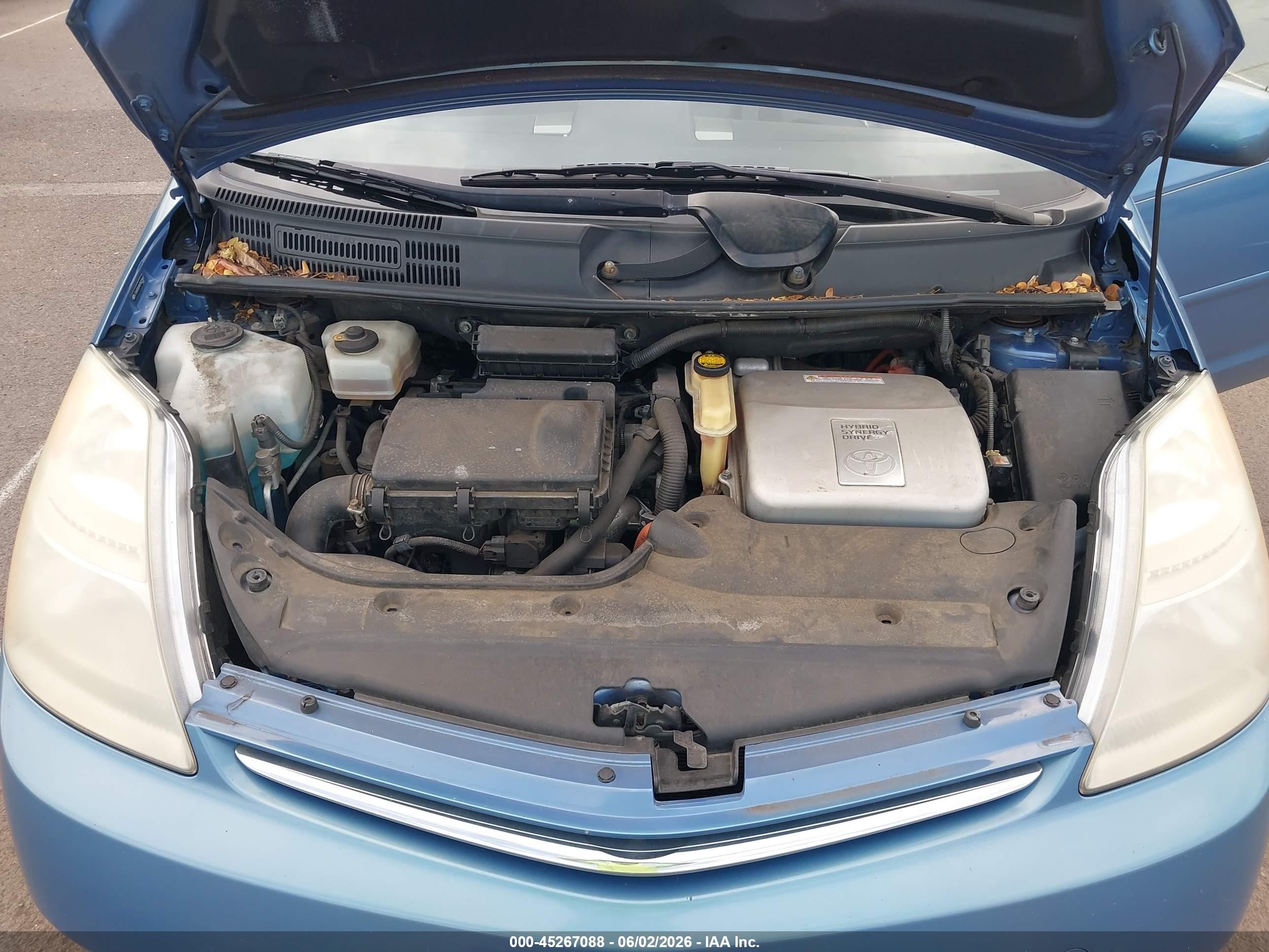 2008 Toyota Prius   Blue vin: JTDKB20U987802969