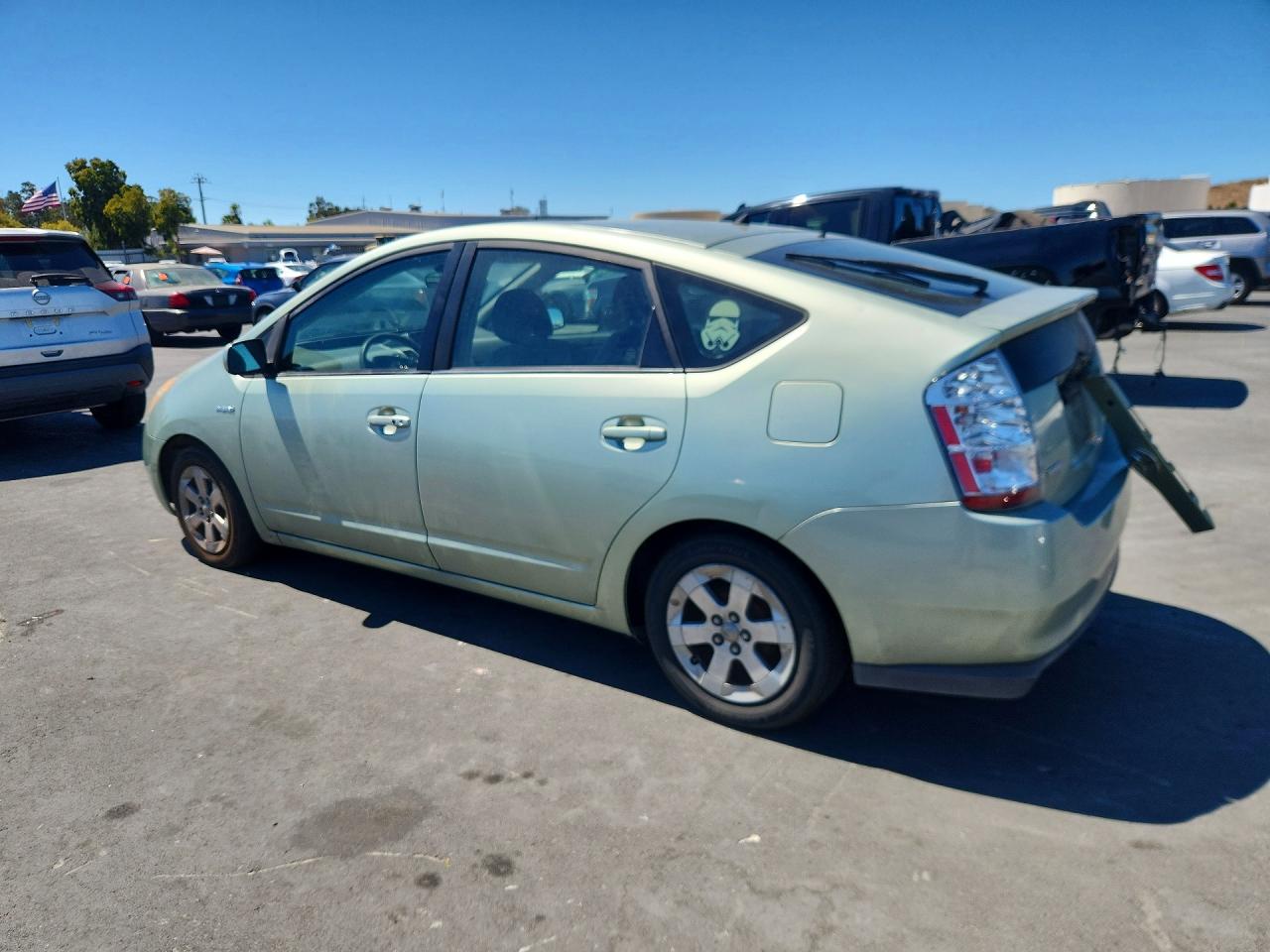 2008 Toyota Prius Base Green vin: JTDKB20U987807055