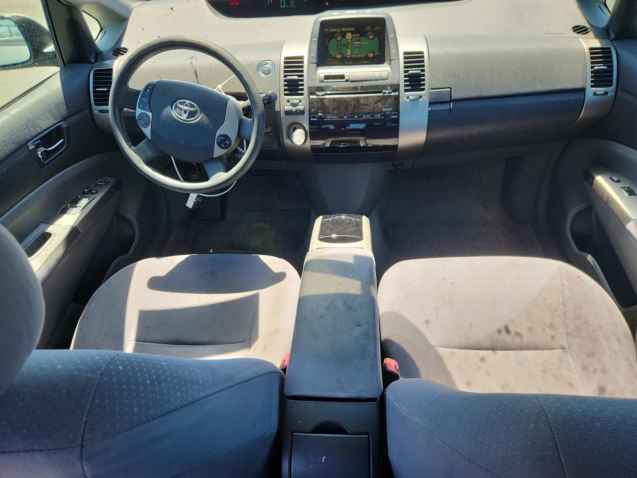2008 Toyota Prius Base Green vin: JTDKB20U987807055