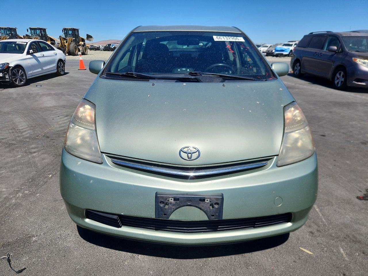 2008 Toyota Prius Base Green vin: JTDKB20U987807055