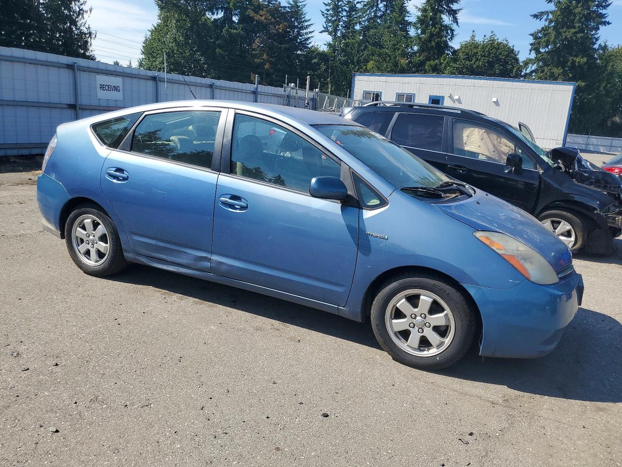 2008 Toyota Prius Base Blue vin: JTDKB20U987812921
