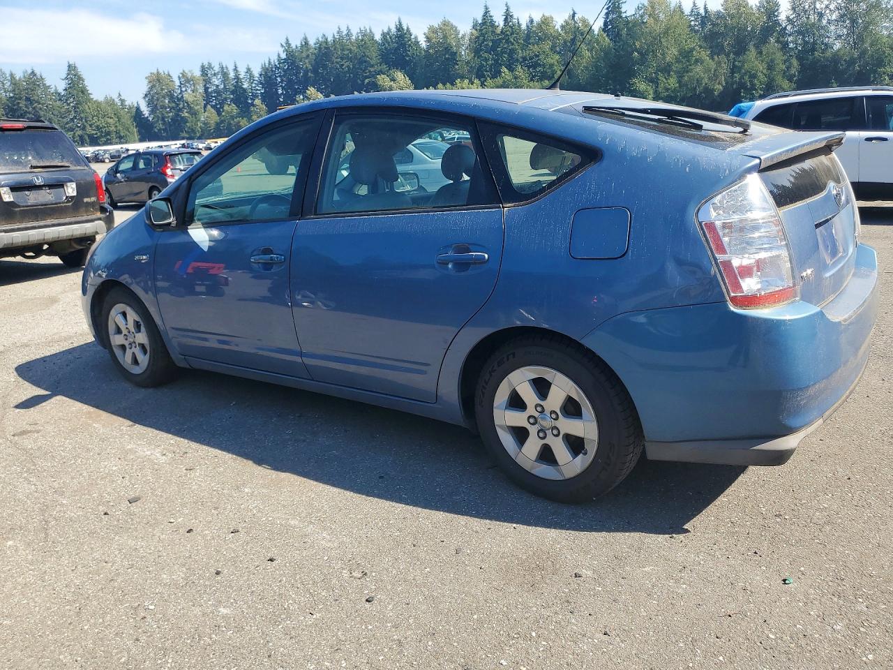 2008 Toyota Prius Base Blue vin: JTDKB20U987812921