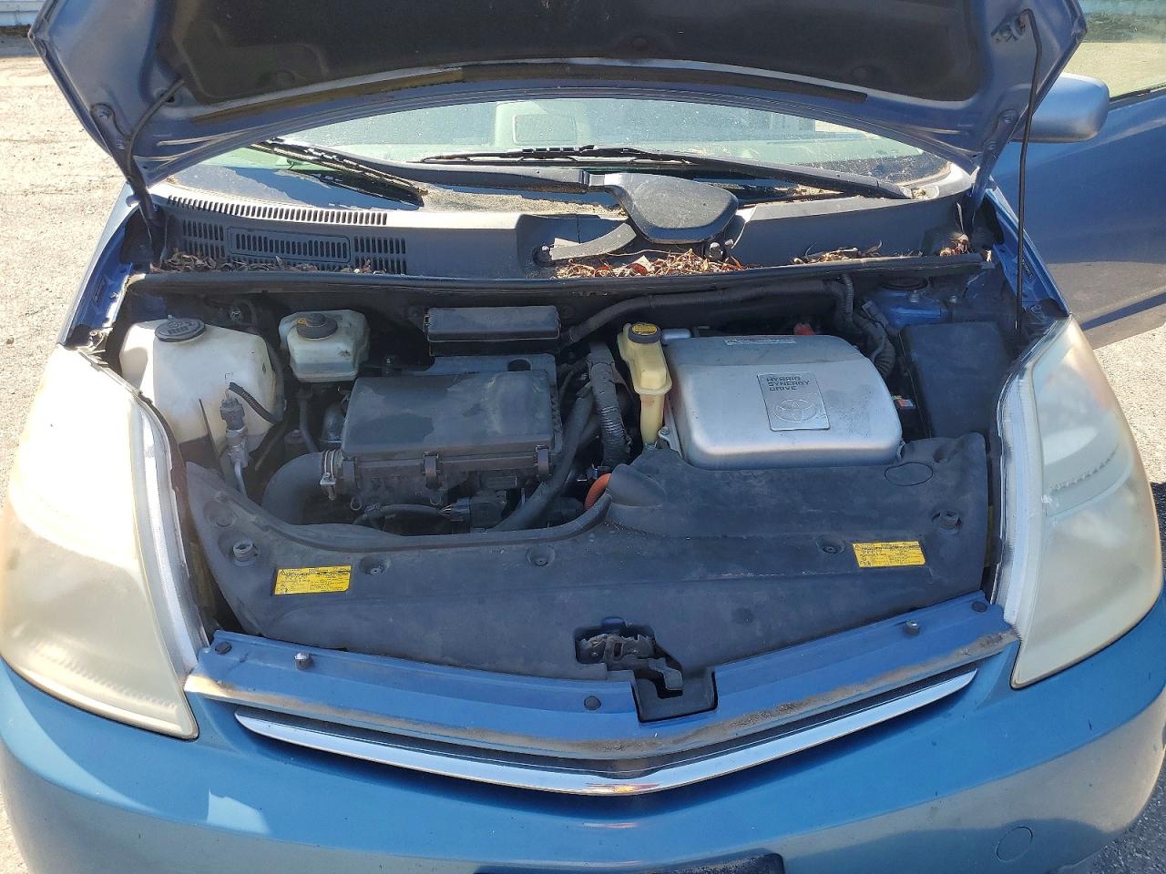 2008 Toyota Prius Base Blue vin: JTDKB20U987812921