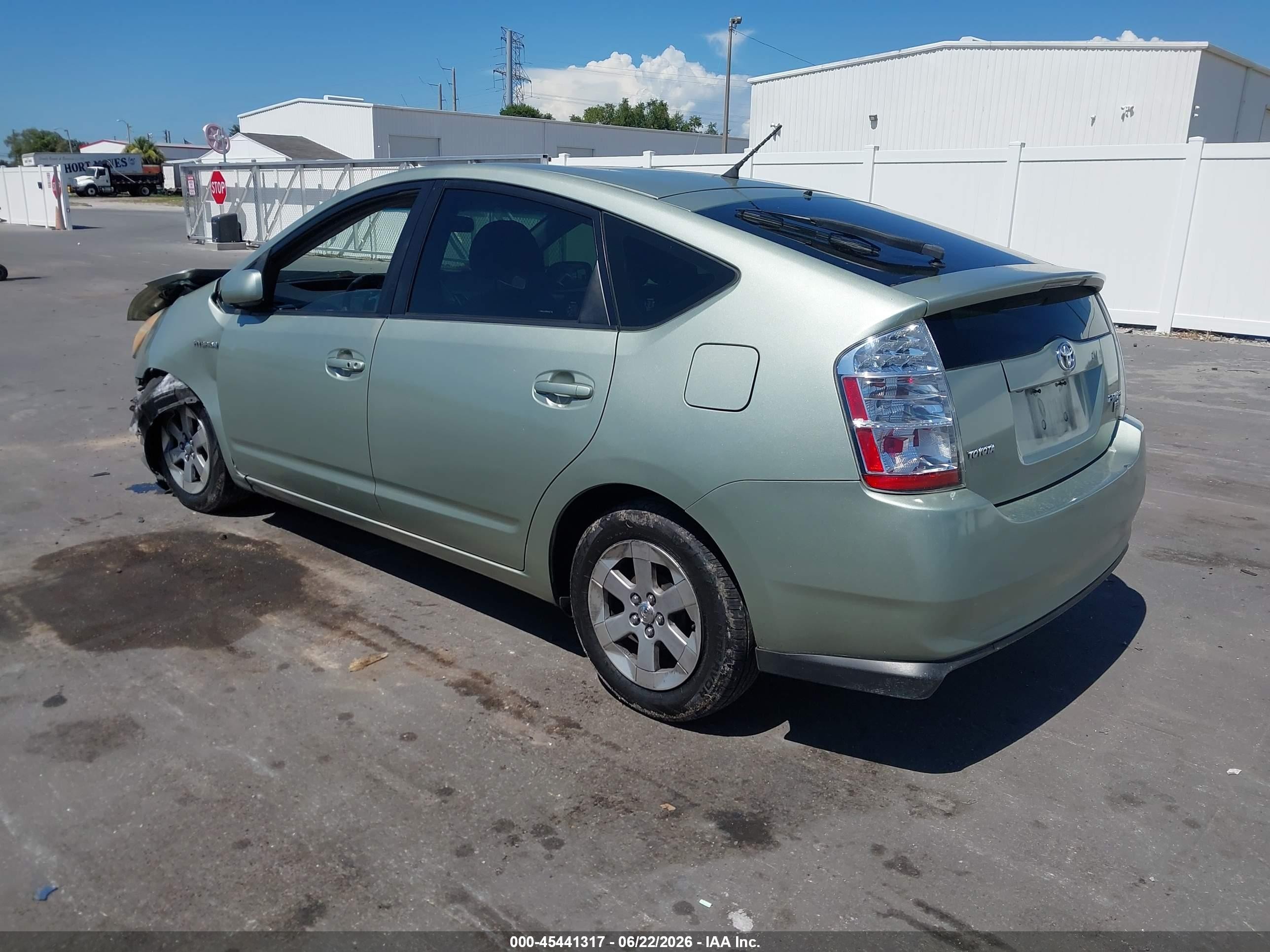 2009 Toyota Prius   Green vin: JTDKB20U993462733