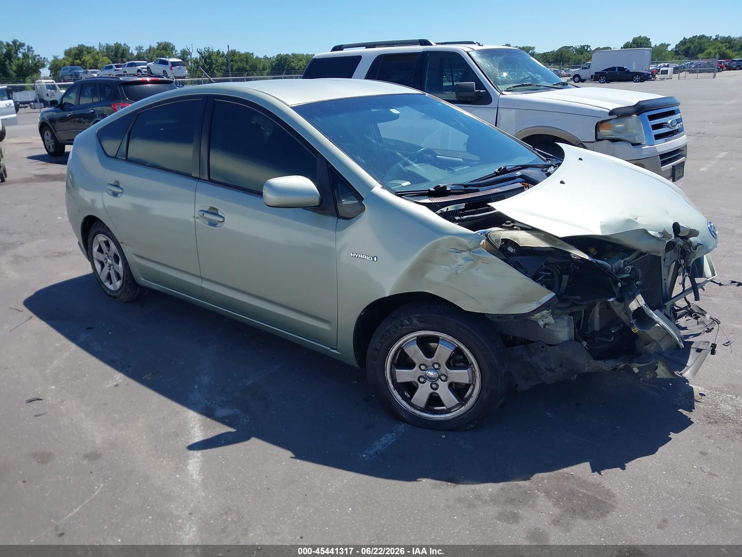 2009 Toyota Prius   Green vin: JTDKB20U993462733
