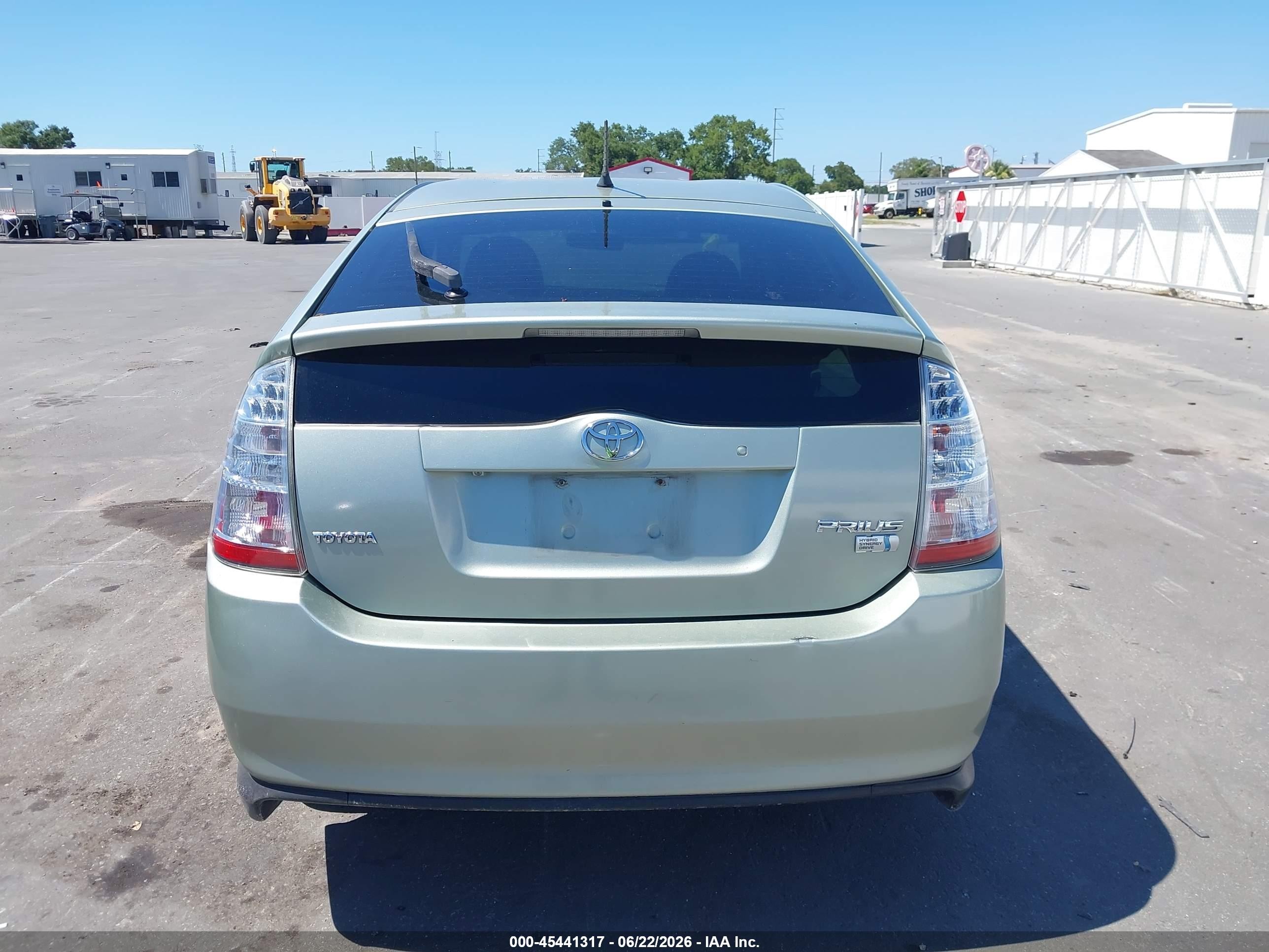 2009 Toyota Prius   Green vin: JTDKB20U993462733