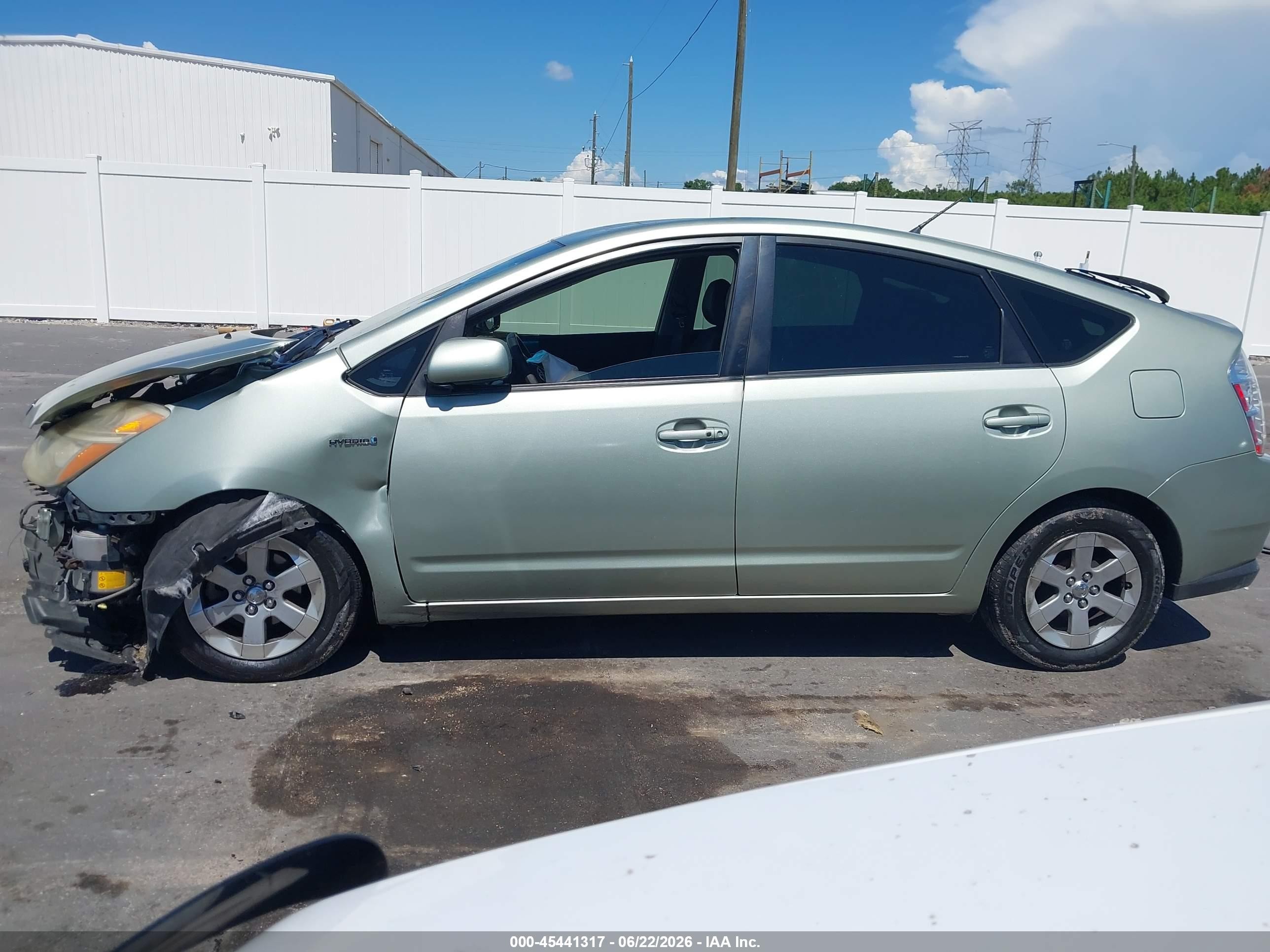 2009 Toyota Prius   Green vin: JTDKB20U993462733