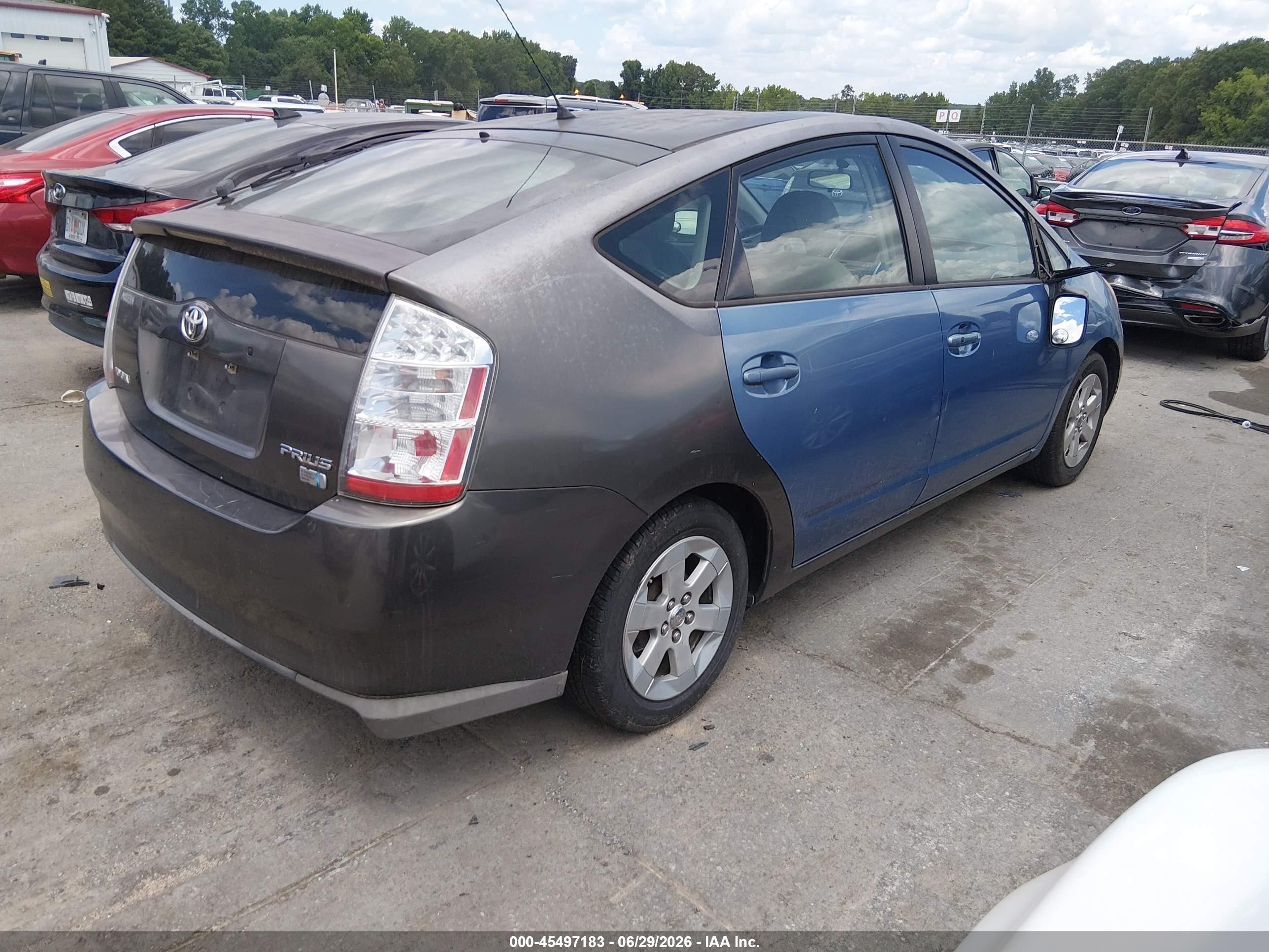 2009 Toyota Prius   Blue vin: JTDKB20U993466796