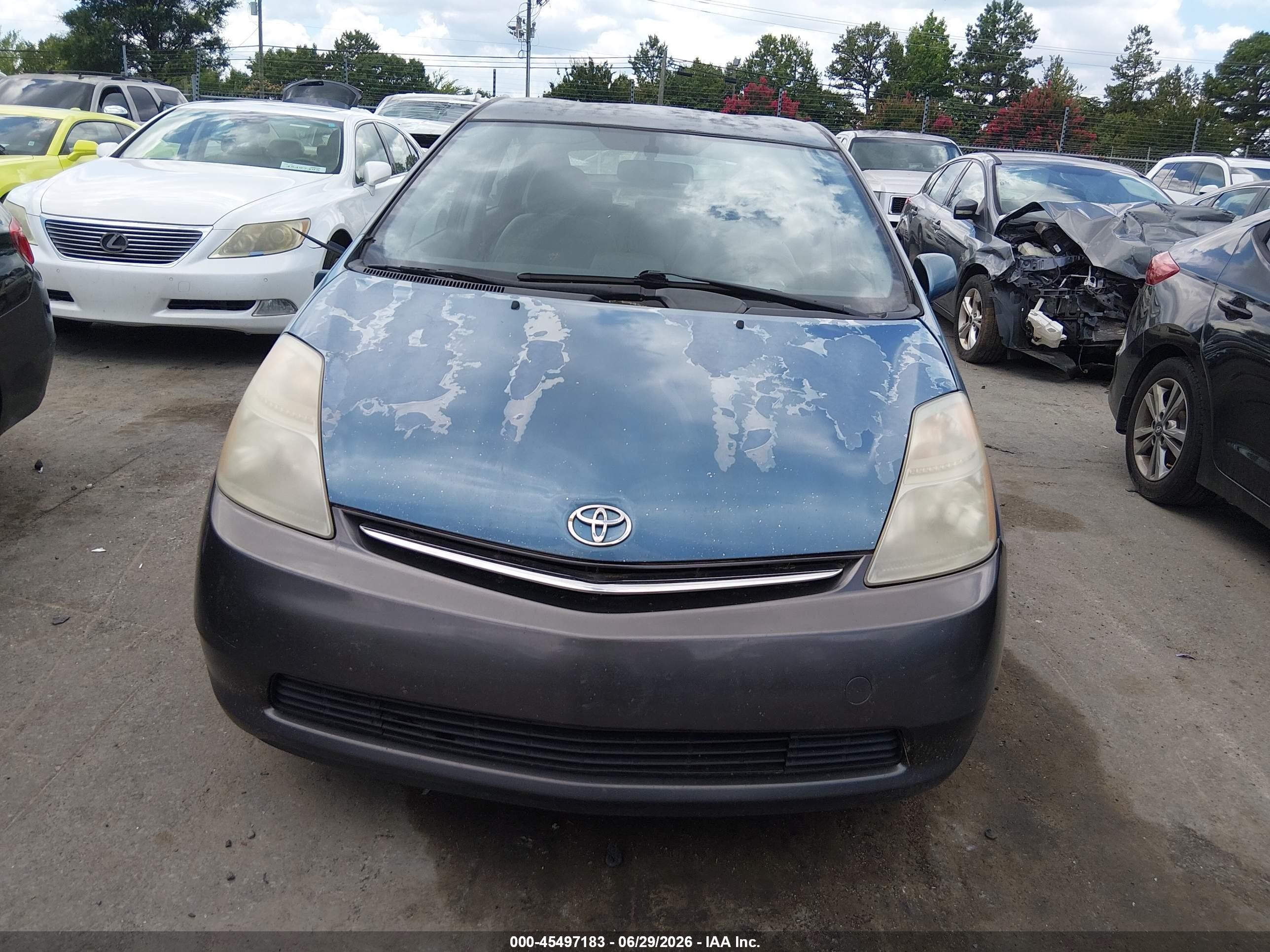 2009 Toyota Prius   Blue vin: JTDKB20U993466796