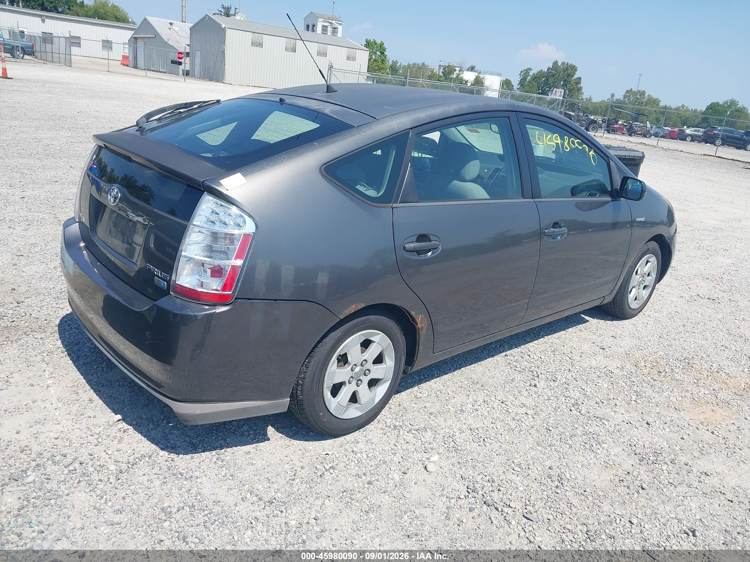 2009 Toyota Prius   Gray vin: JTDKB20U993471092