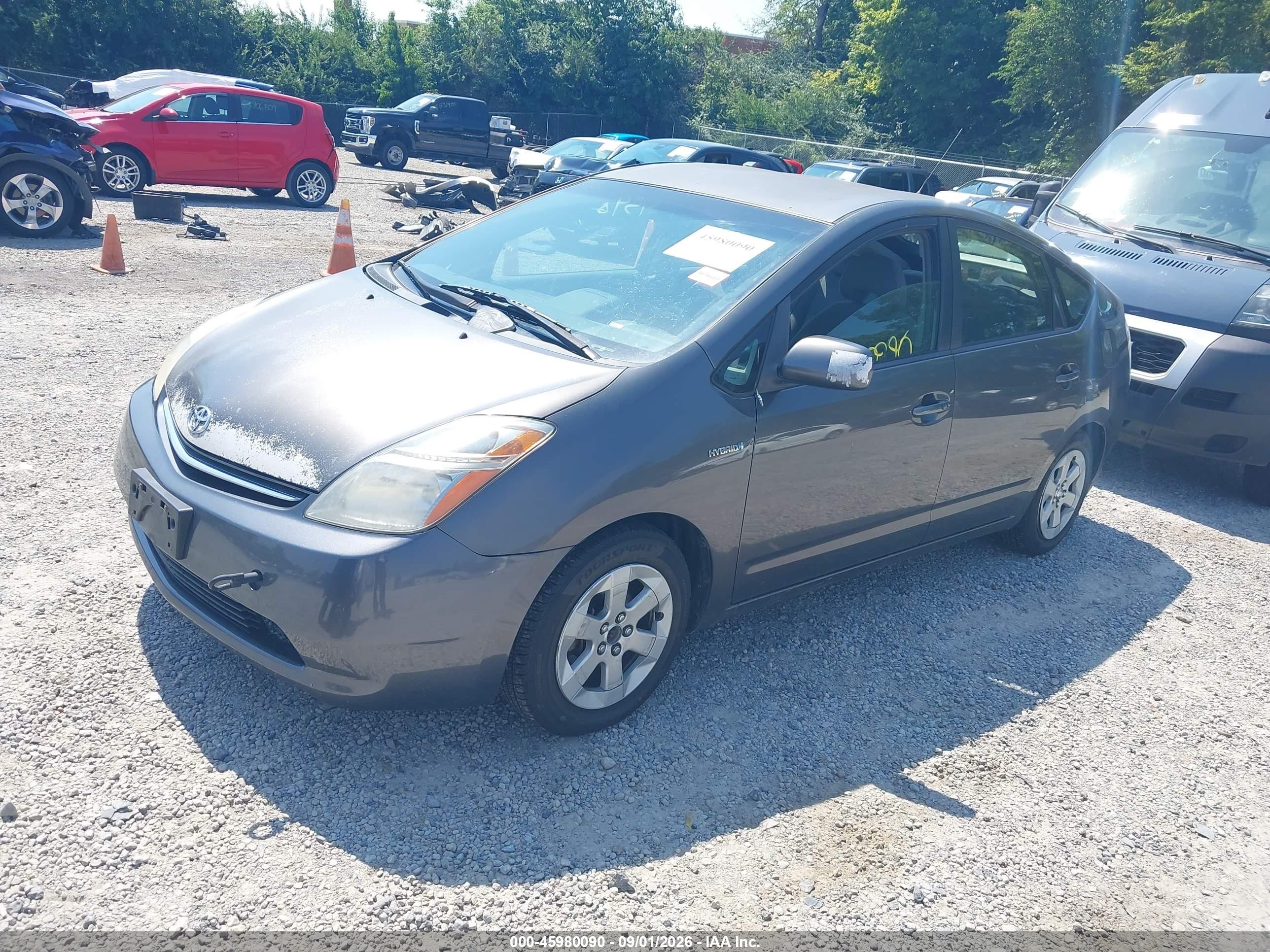 2009 Toyota Prius   Gray vin: JTDKB20U993471092