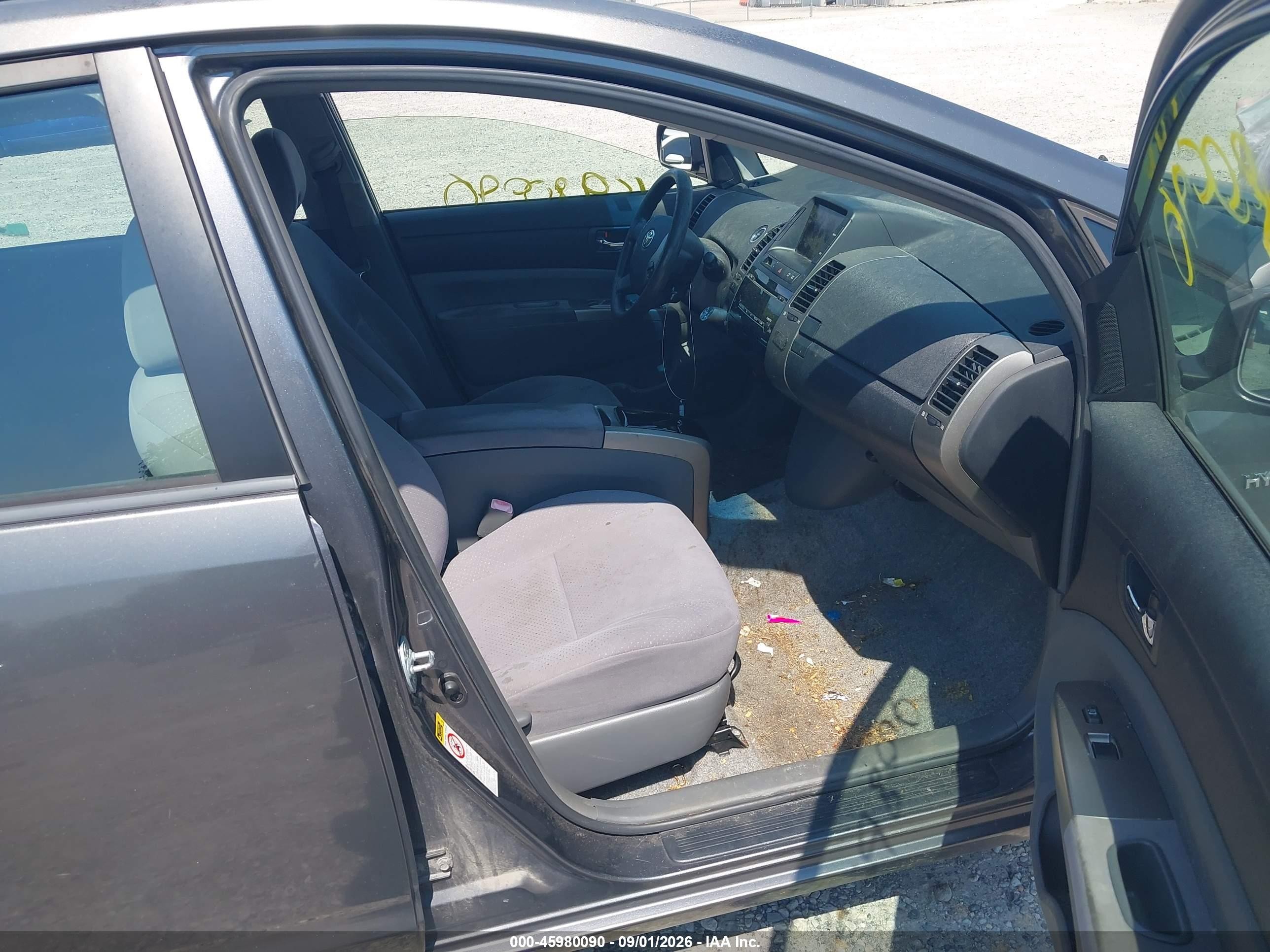 2009 Toyota Prius   Gray vin: JTDKB20U993471092