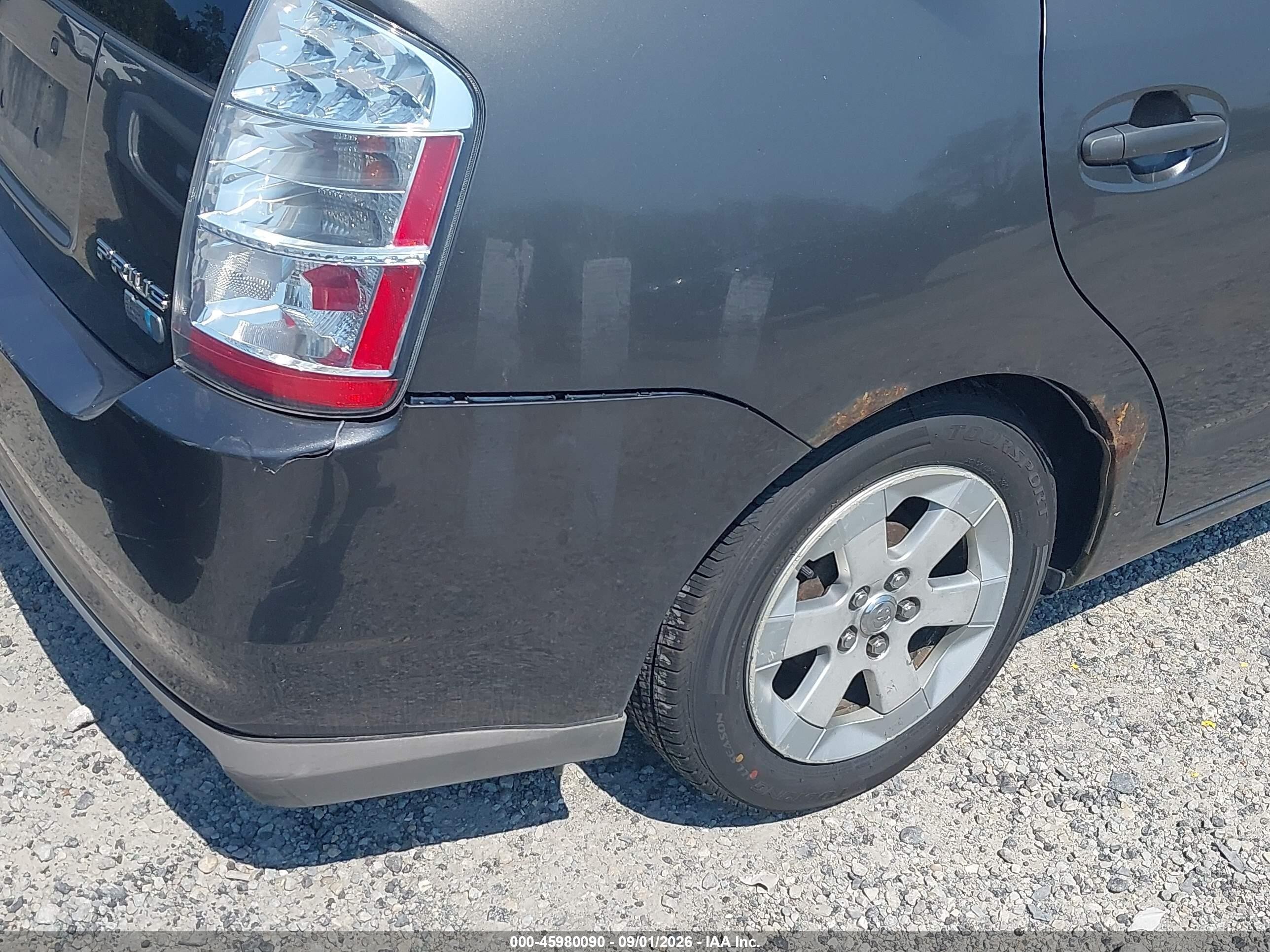 2009 Toyota Prius   Gray vin: JTDKB20U993471092