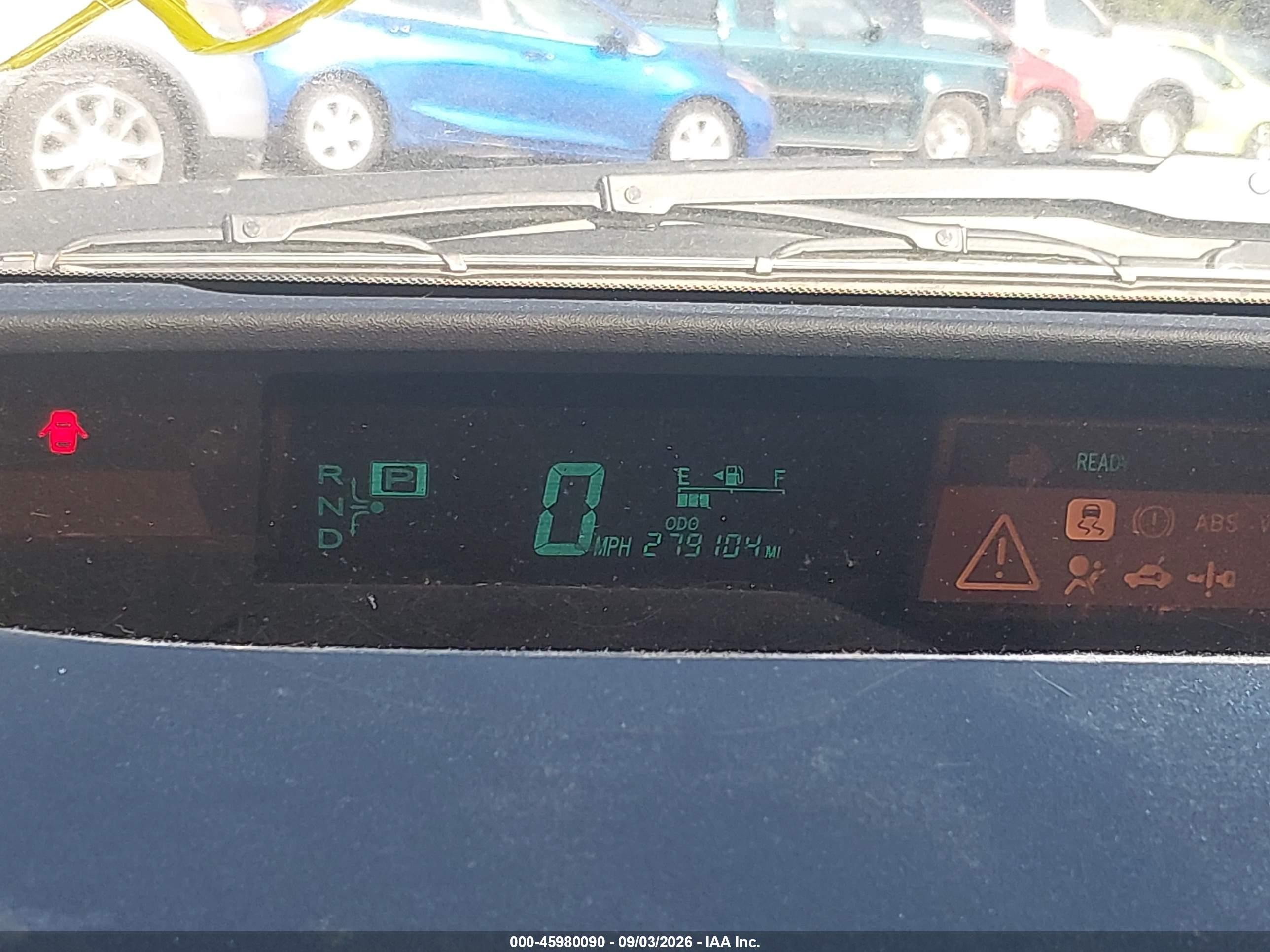 2009 Toyota Prius   Gray vin: JTDKB20U993471092