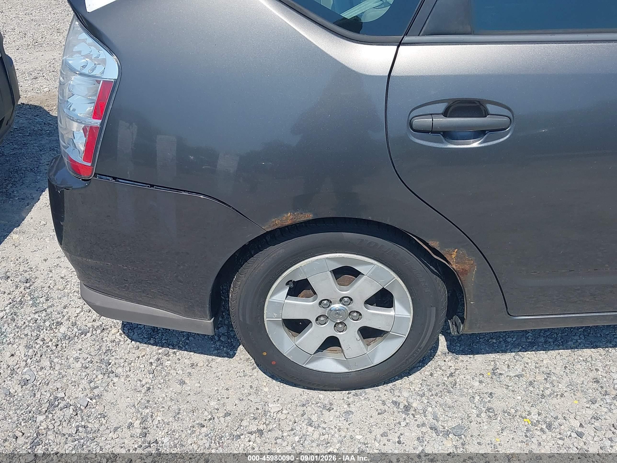 2009 Toyota Prius   Gray vin: JTDKB20U993471092