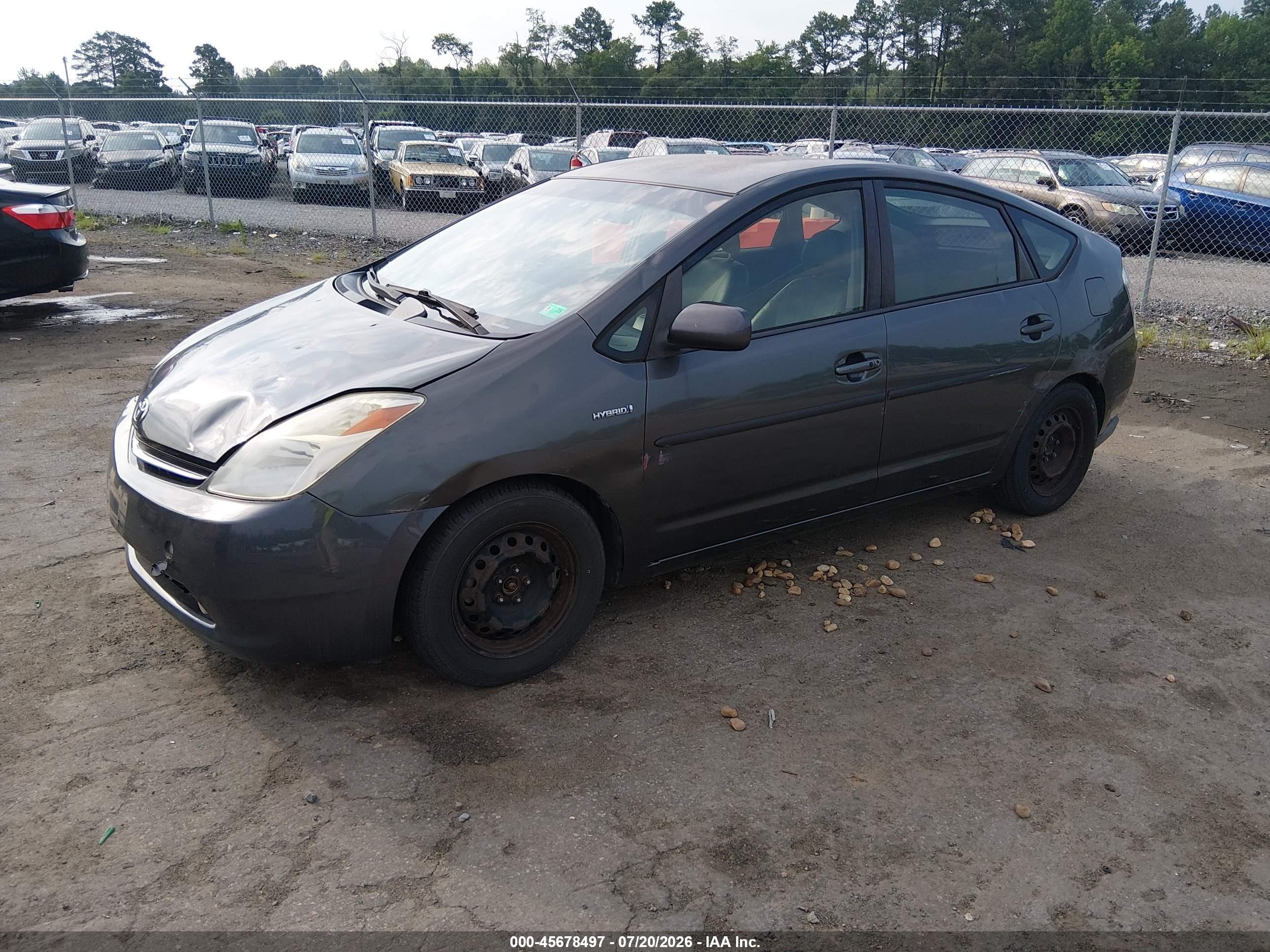 2009 Toyota Prius   Серый vin: JTDKB20U993472050