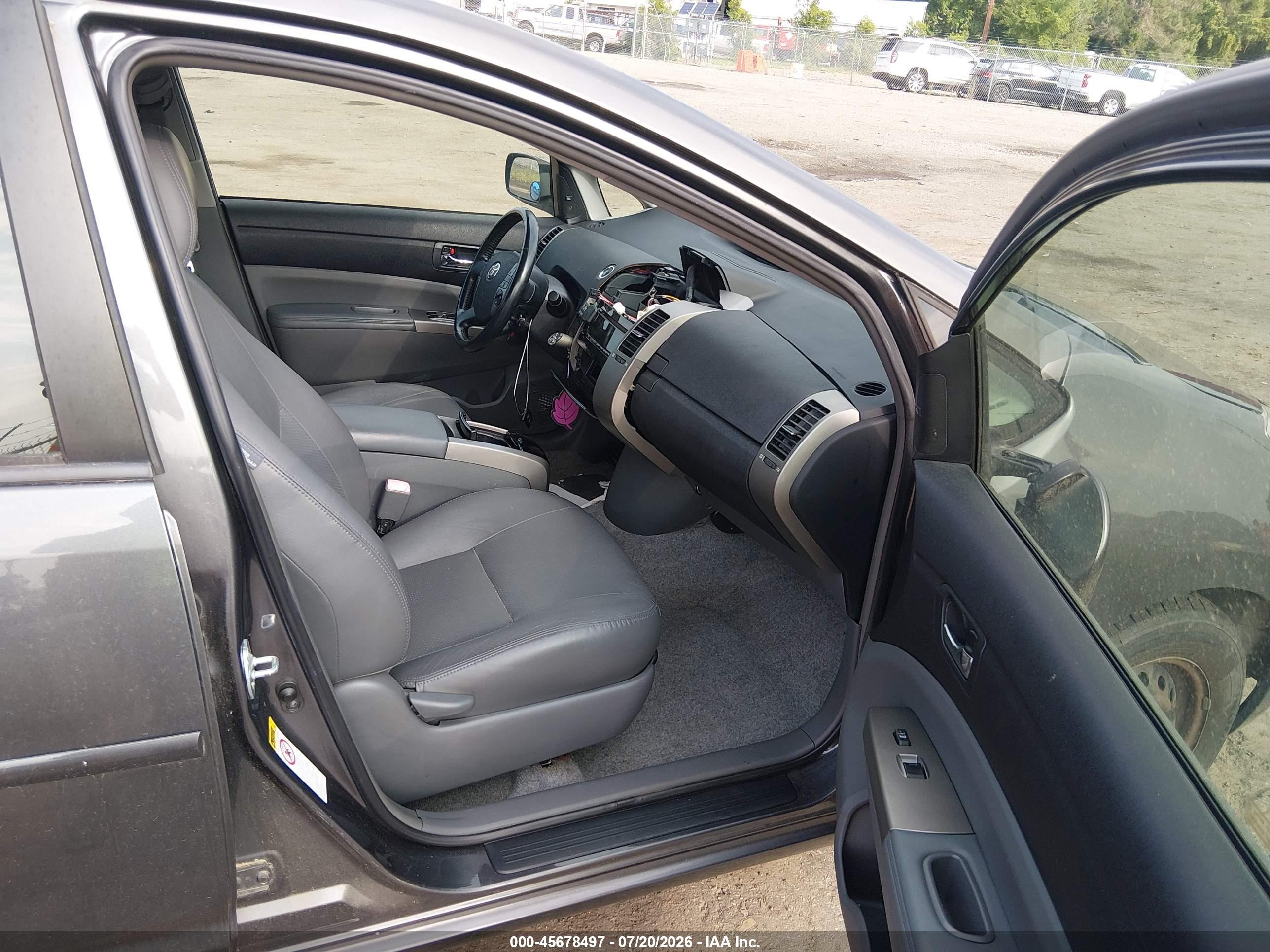 2009 Toyota Prius   Серый vin: JTDKB20U993472050