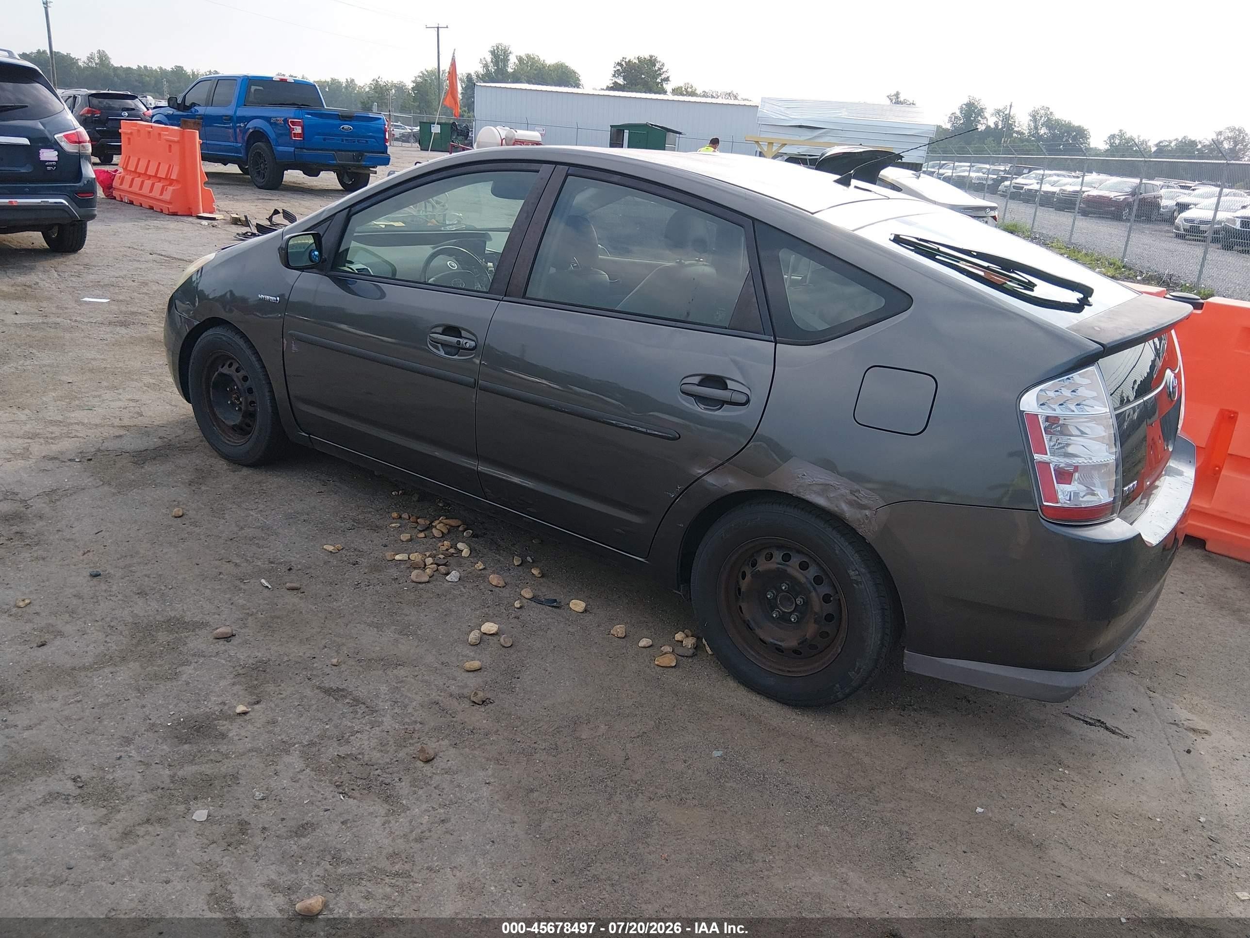 2009 Toyota Prius   Серый vin: JTDKB20U993472050
