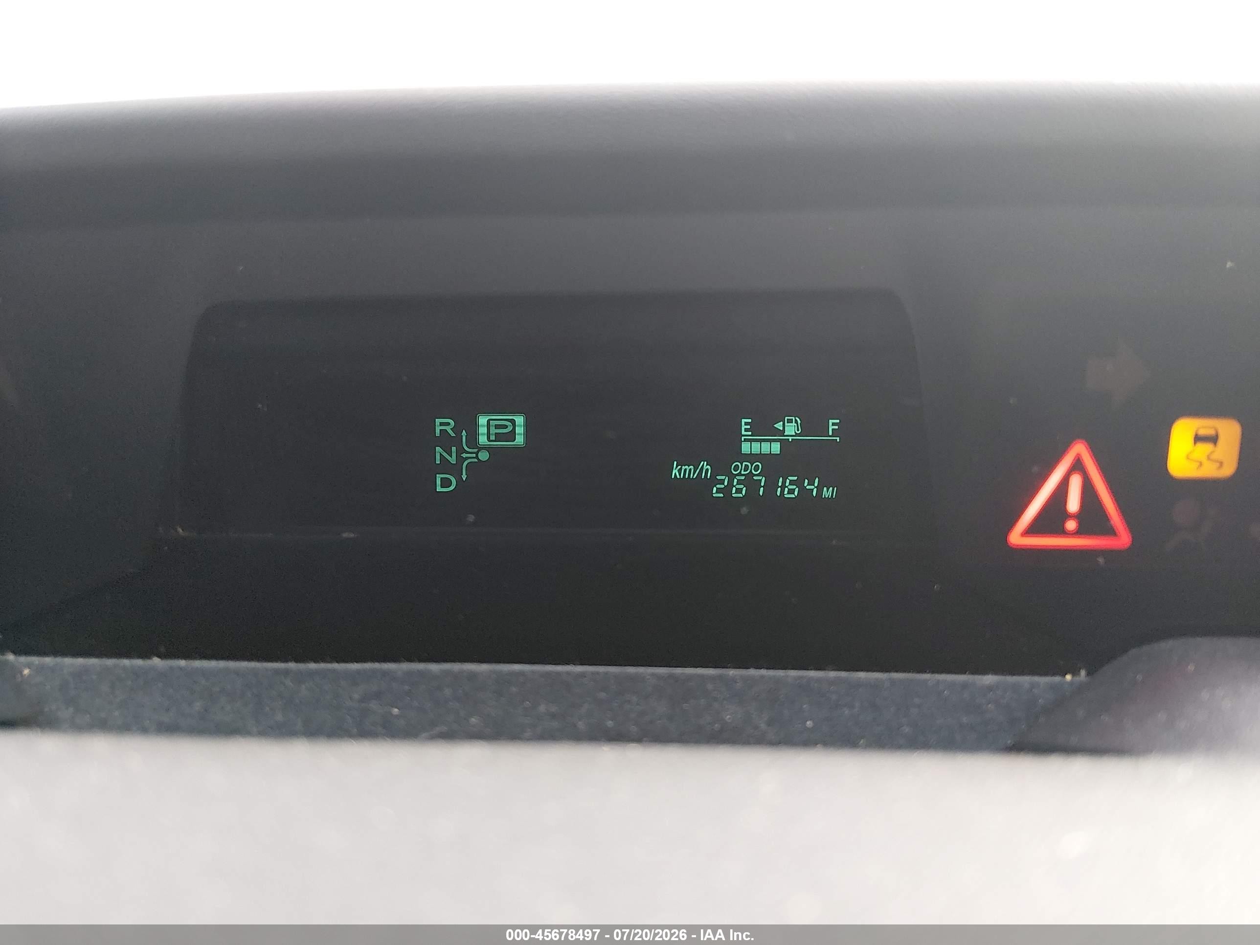 2009 Toyota Prius   Серый vin: JTDKB20U993472050