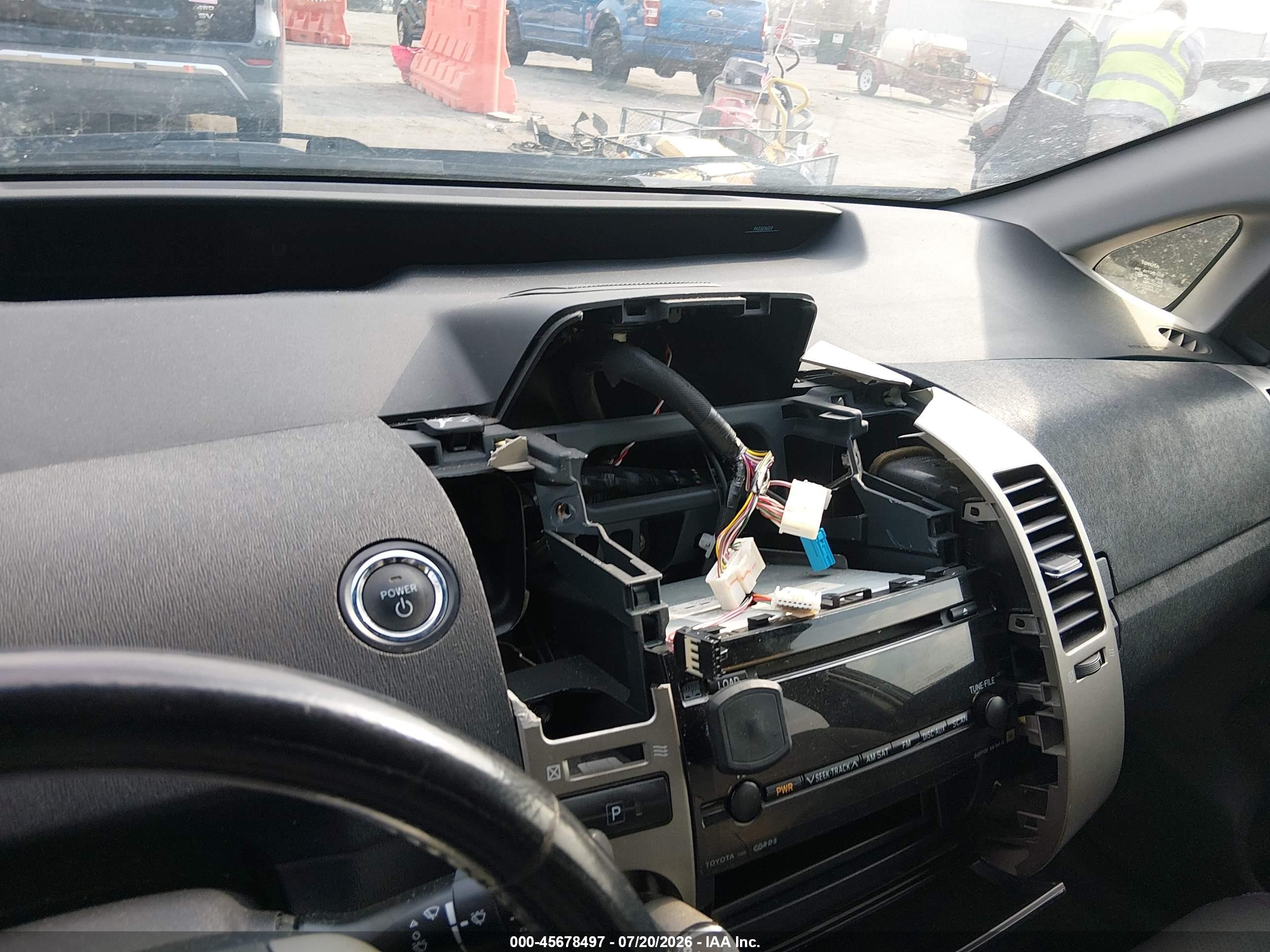 2009 Toyota Prius   Серый vin: JTDKB20U993472050