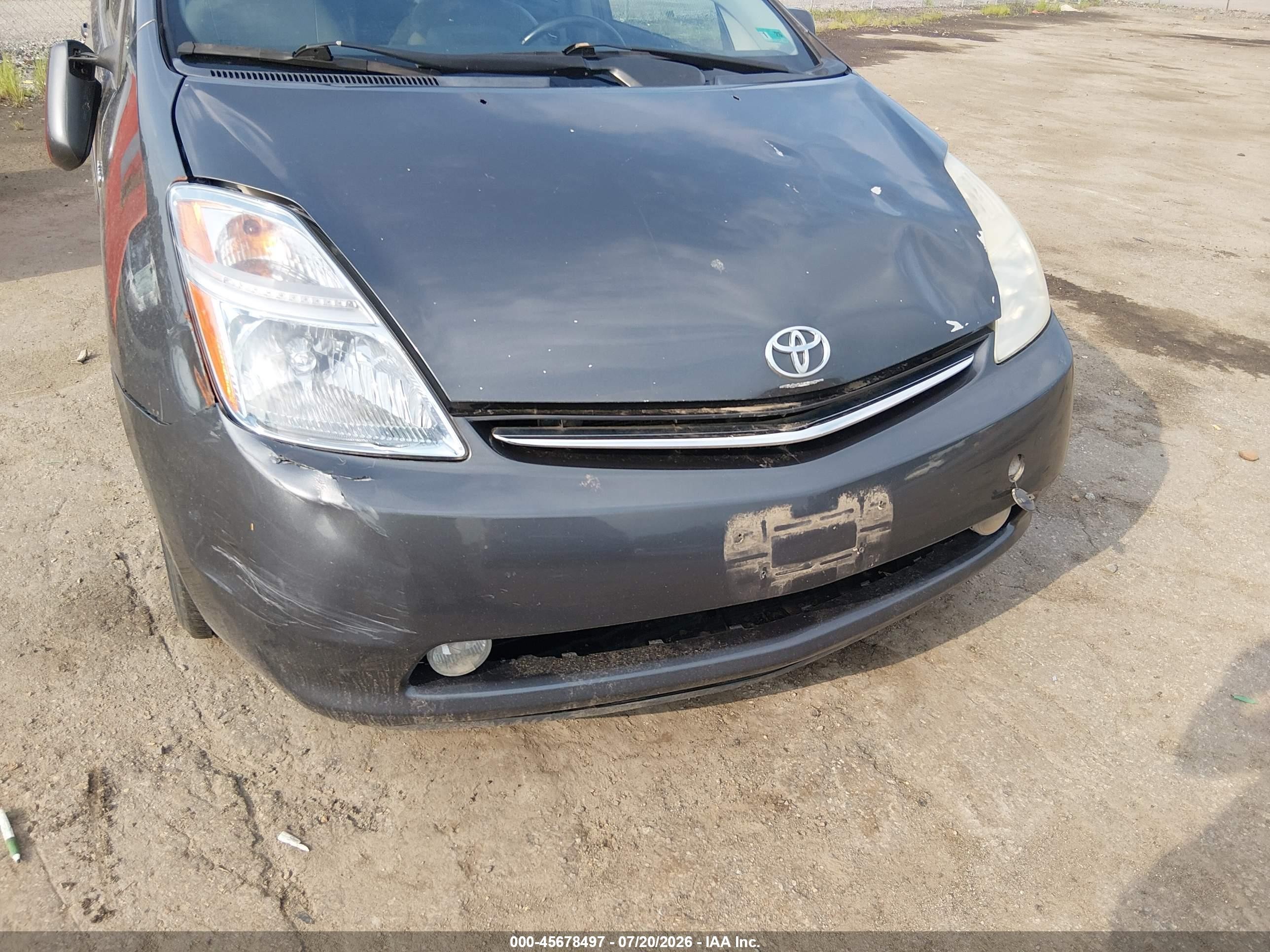 2009 Toyota Prius   Серый vin: JTDKB20U993472050