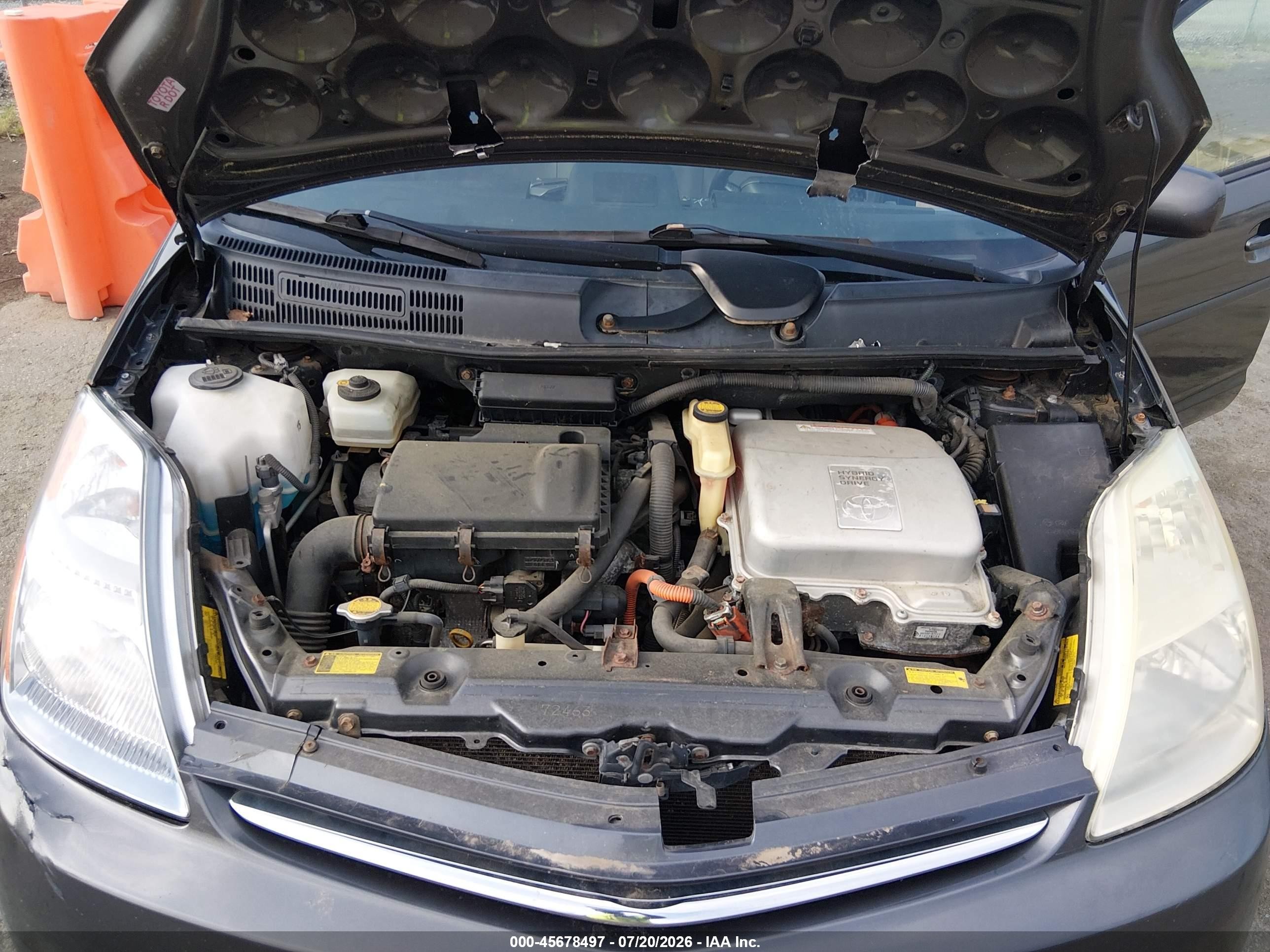 2009 Toyota Prius   Серый vin: JTDKB20U993472050