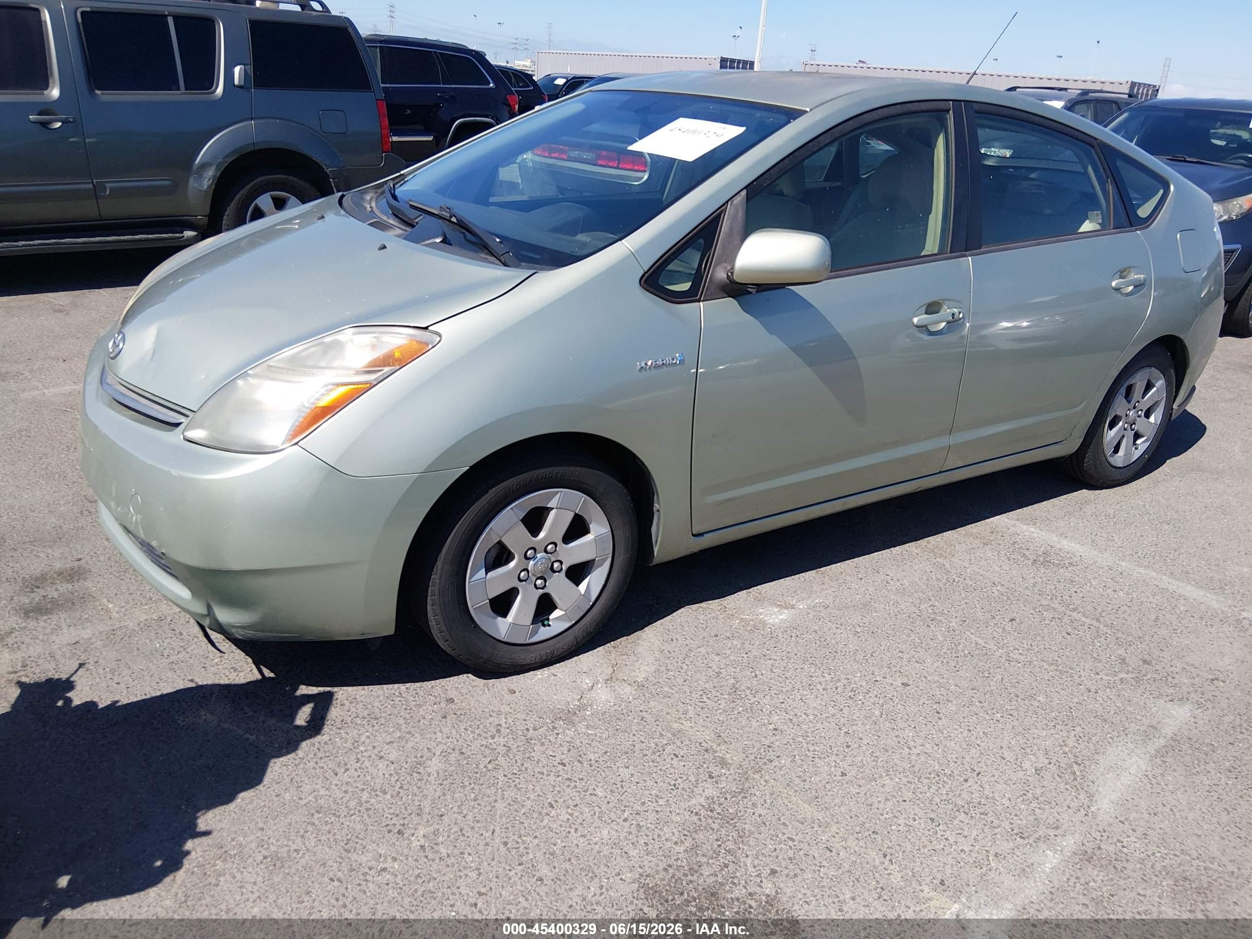 2009 Toyota Prius   Green vin: JTDKB20U993472310