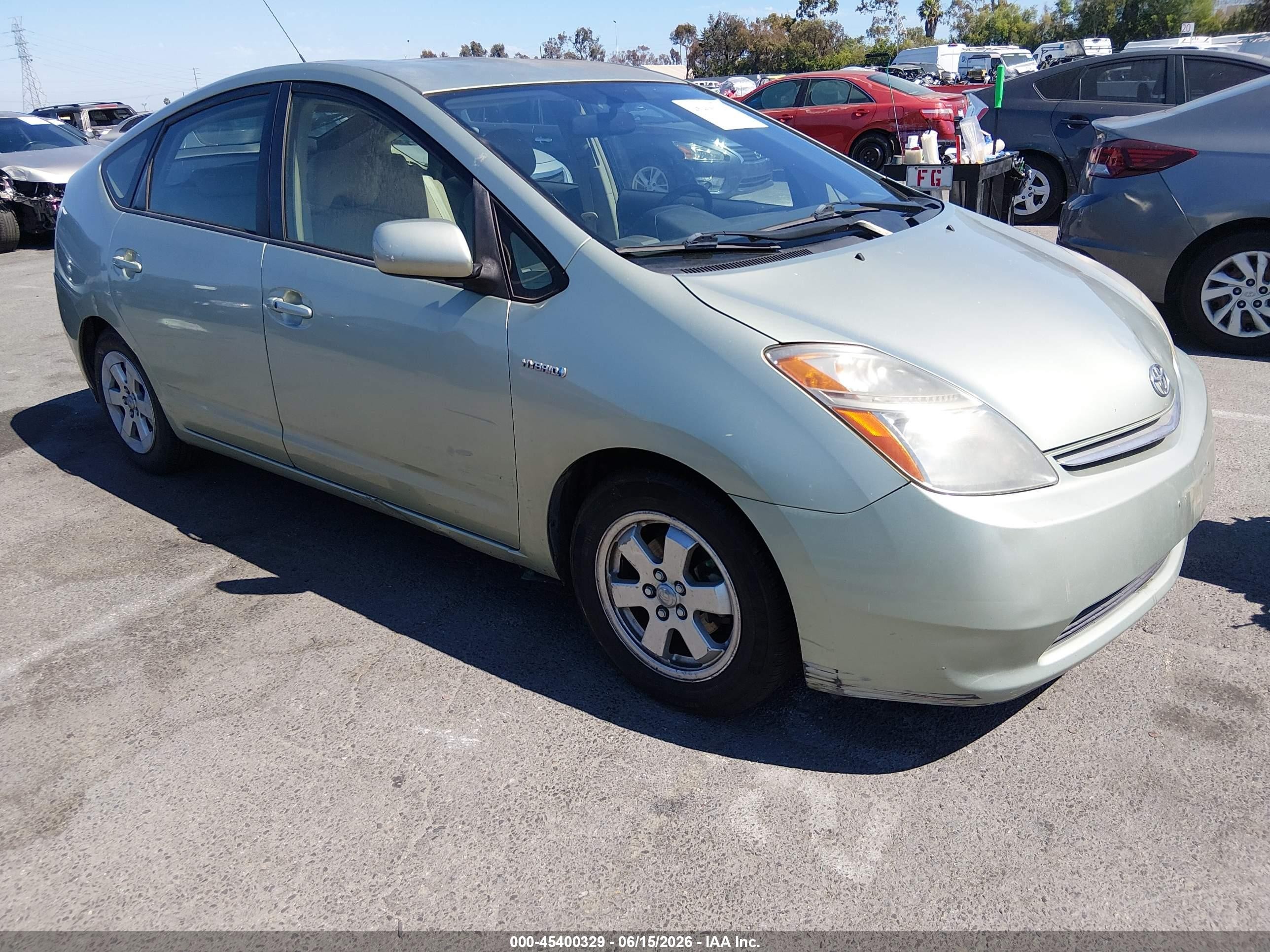 2009 Toyota Prius   Green vin: JTDKB20U993472310