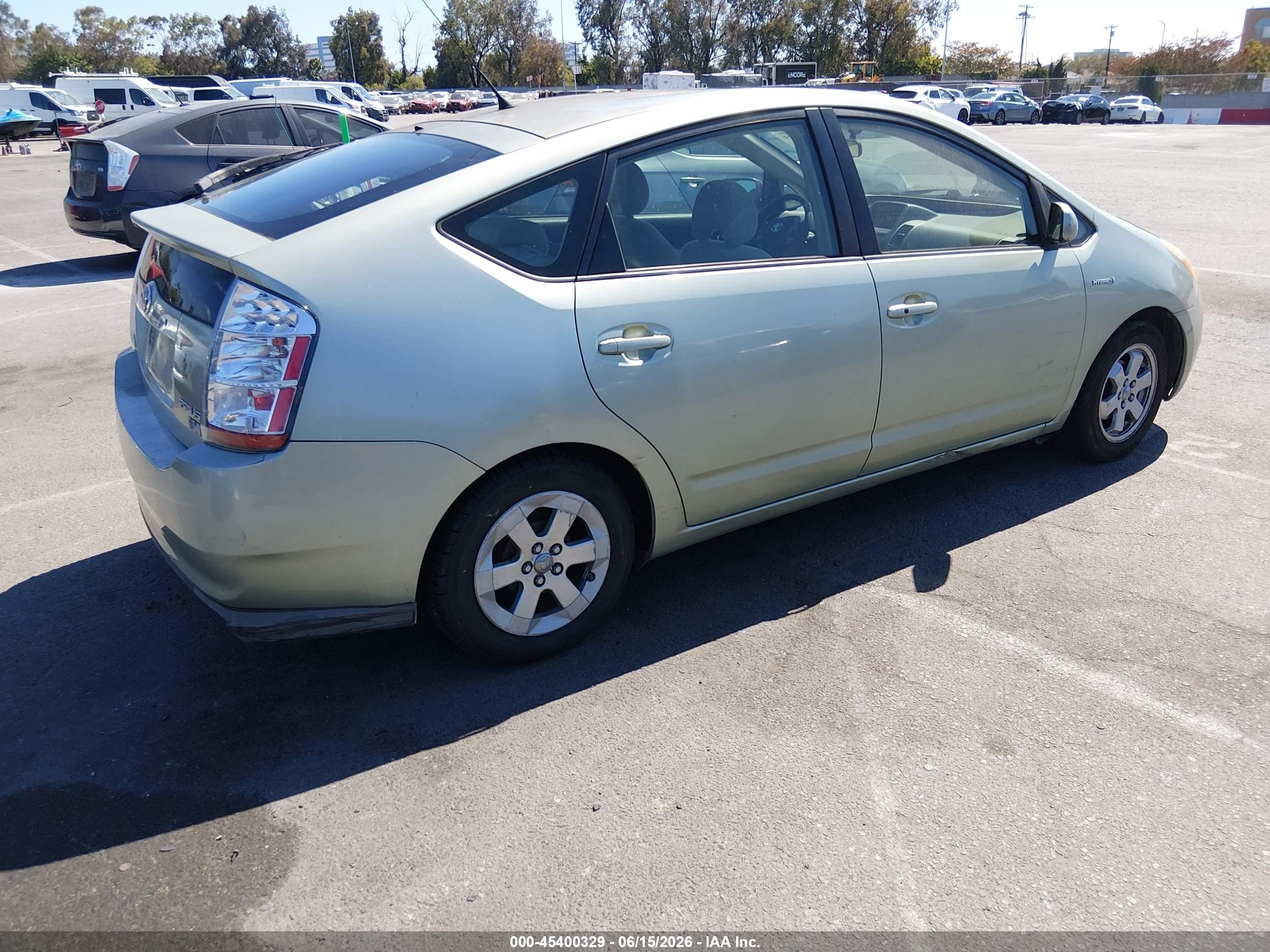 2009 Toyota Prius   Green vin: JTDKB20U993472310